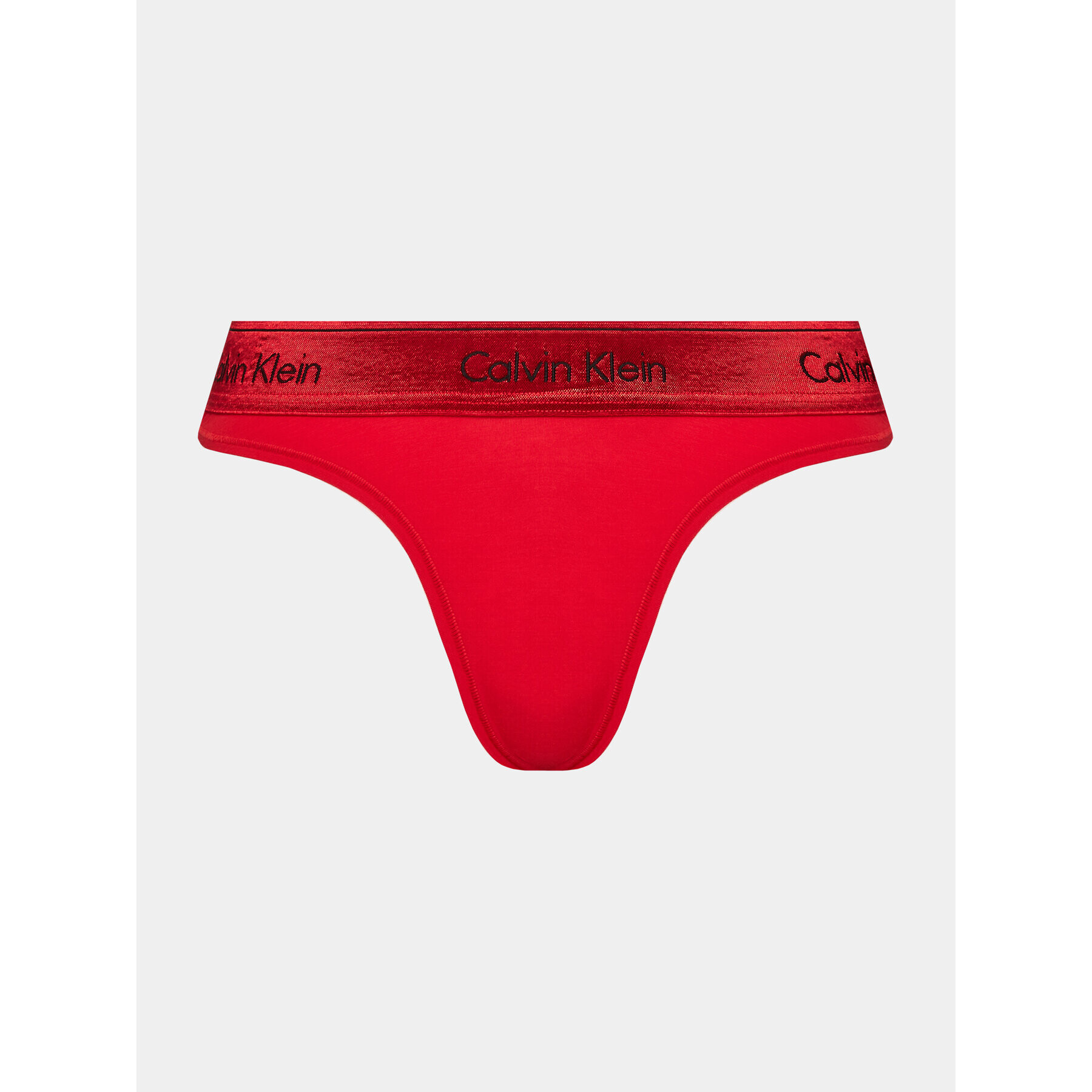 Calvin Klein Underwear Дамски бикини тип бразилиана 000QF7452E Червен - Pepit.bg