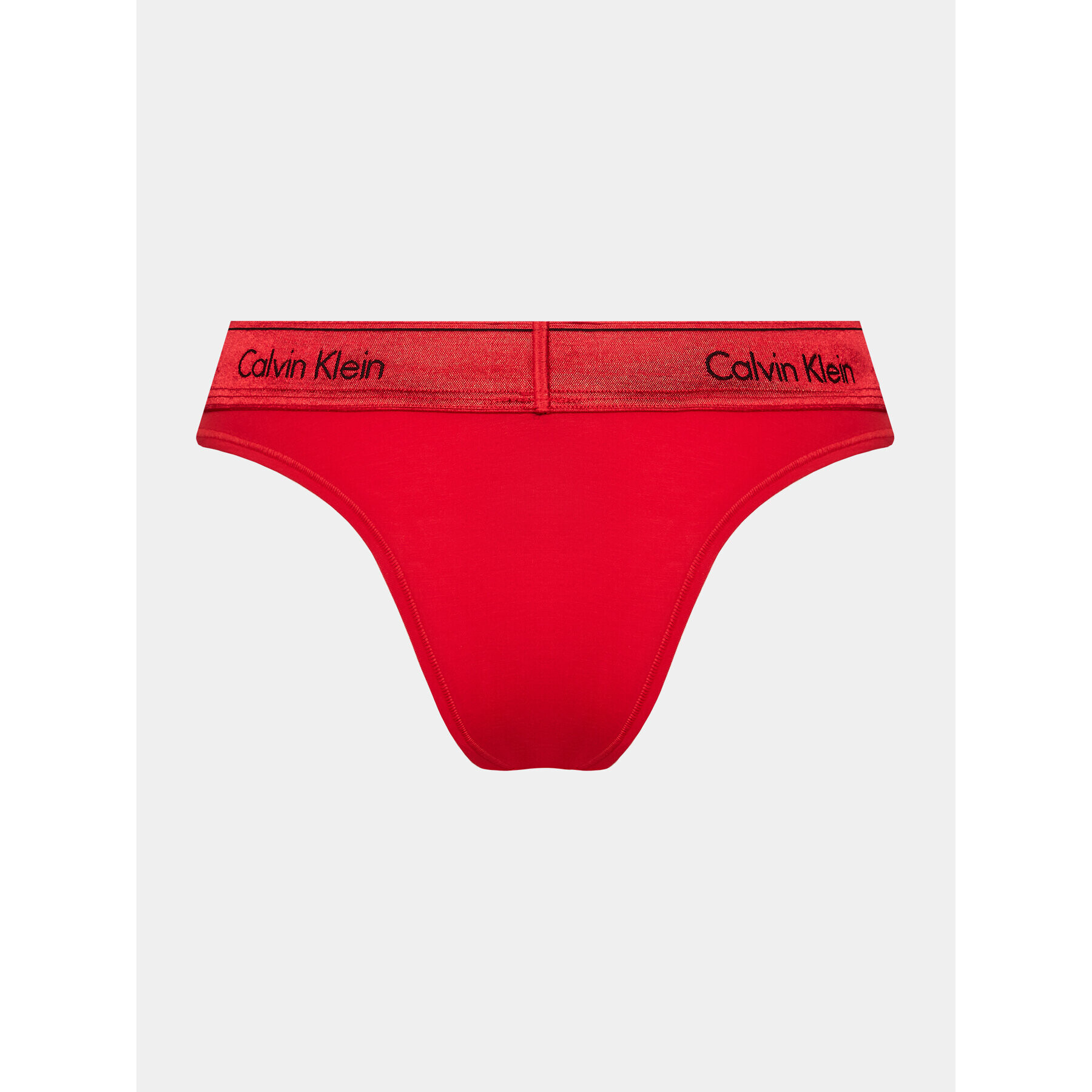 Calvin Klein Underwear Дамски бикини тип бразилиана 000QF7452E Червен - Pepit.bg