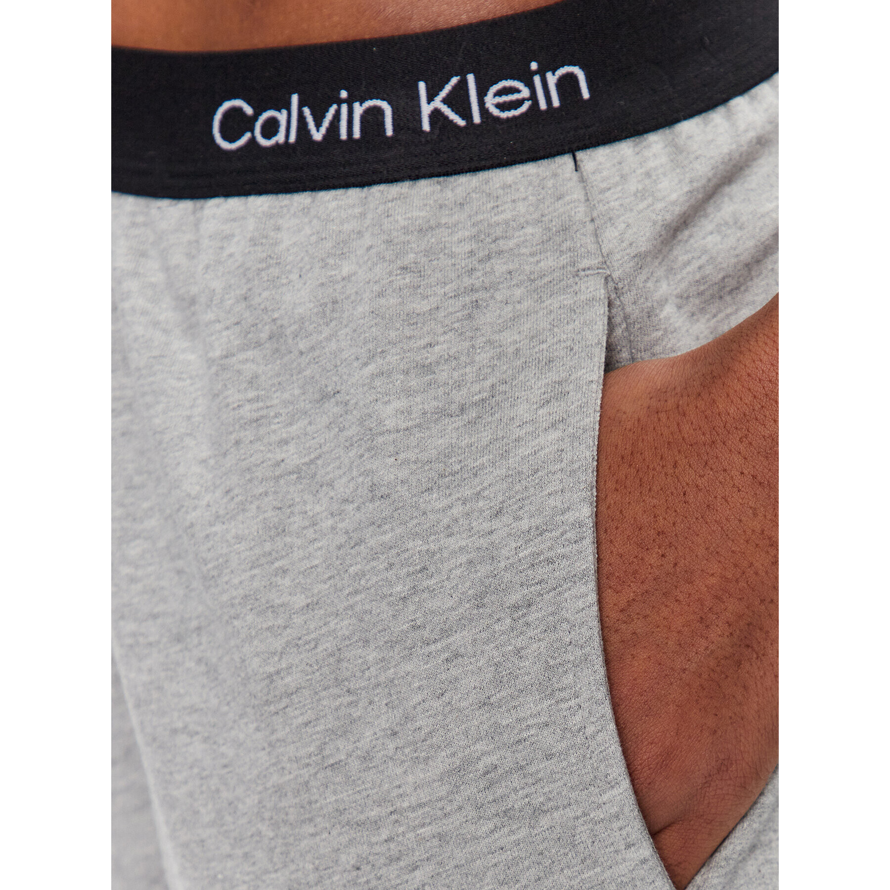 Calvin Klein Underwear Долнище на пижама 000QS6943E Сив Relaxed Fit - Pepit.bg