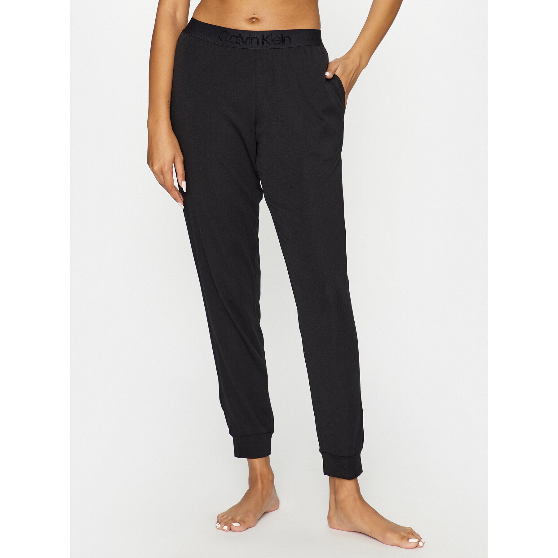 Calvin Klein Underwear Долнище на пижама 000QS7004E Черен Regular Fit - Pepit.bg