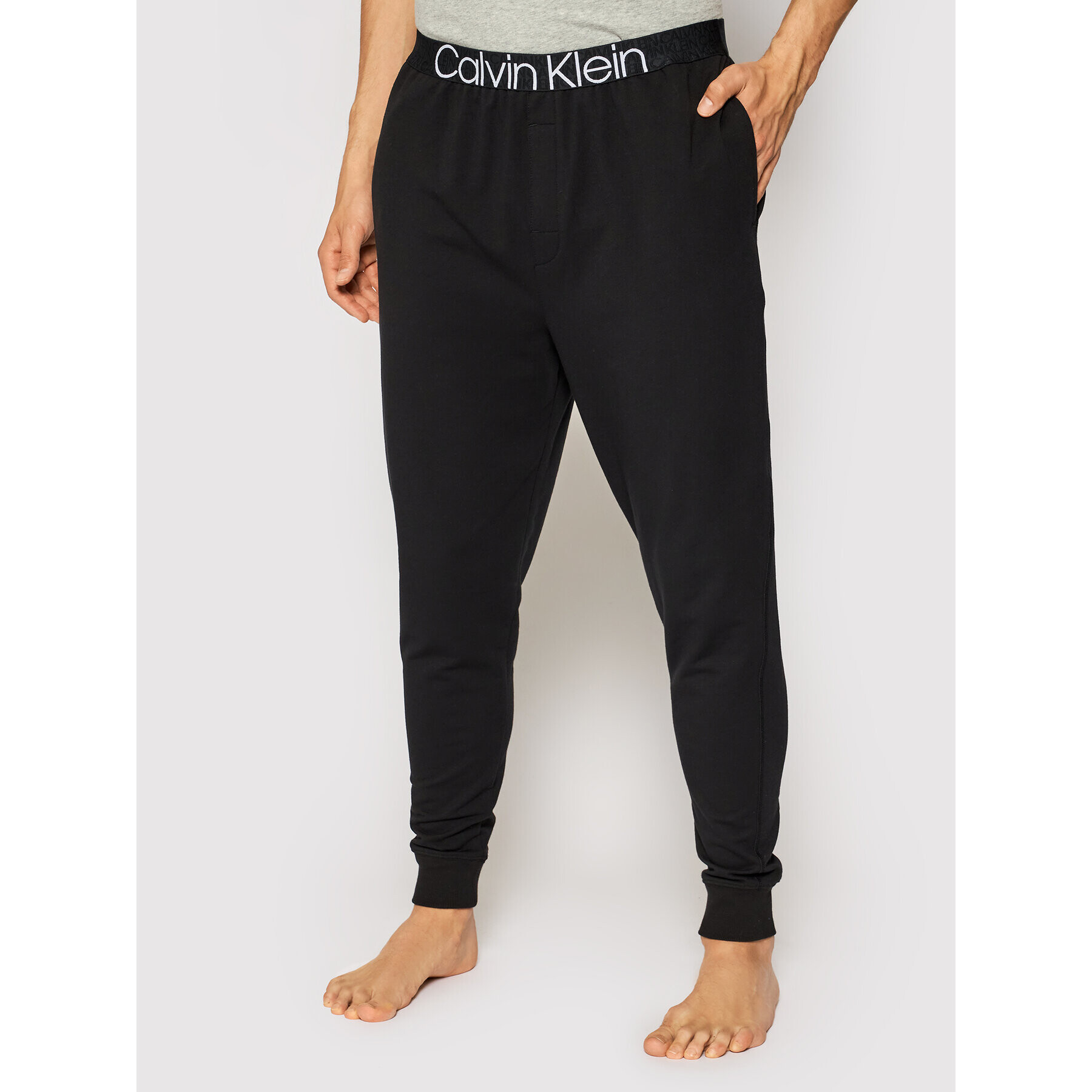 Calvin Klein Underwear Долнище анцуг 000NM2092E Черен - Pepit.bg