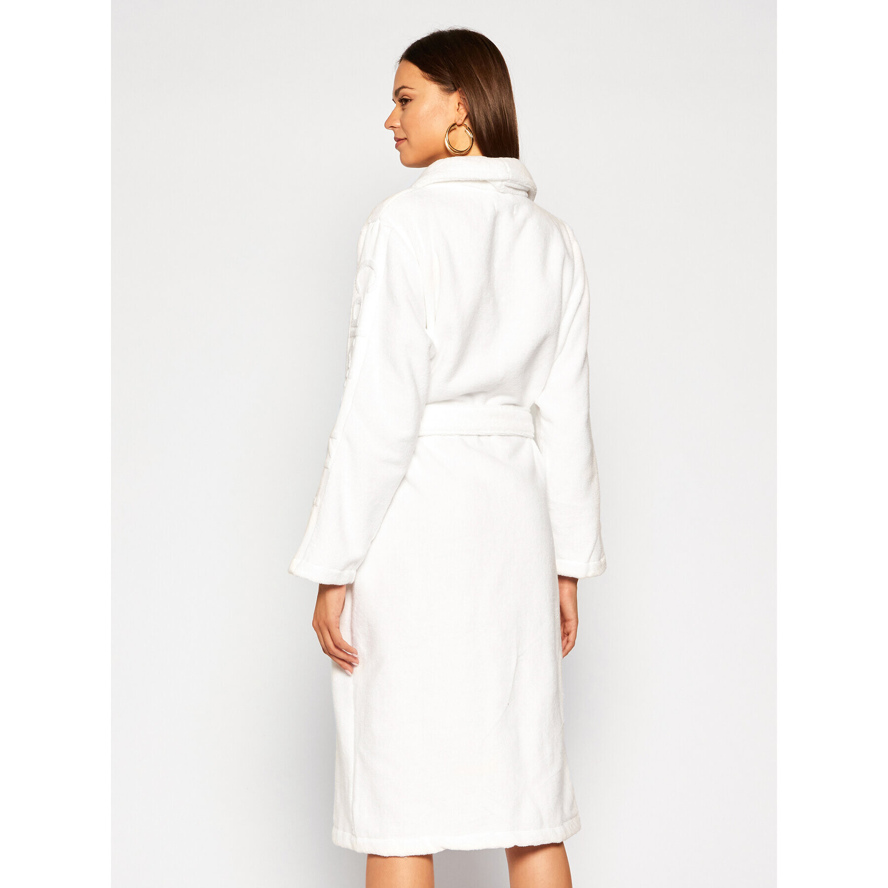 Calvin Klein Underwear Халат Robe 000EW1159E Бял - Pepit.bg
