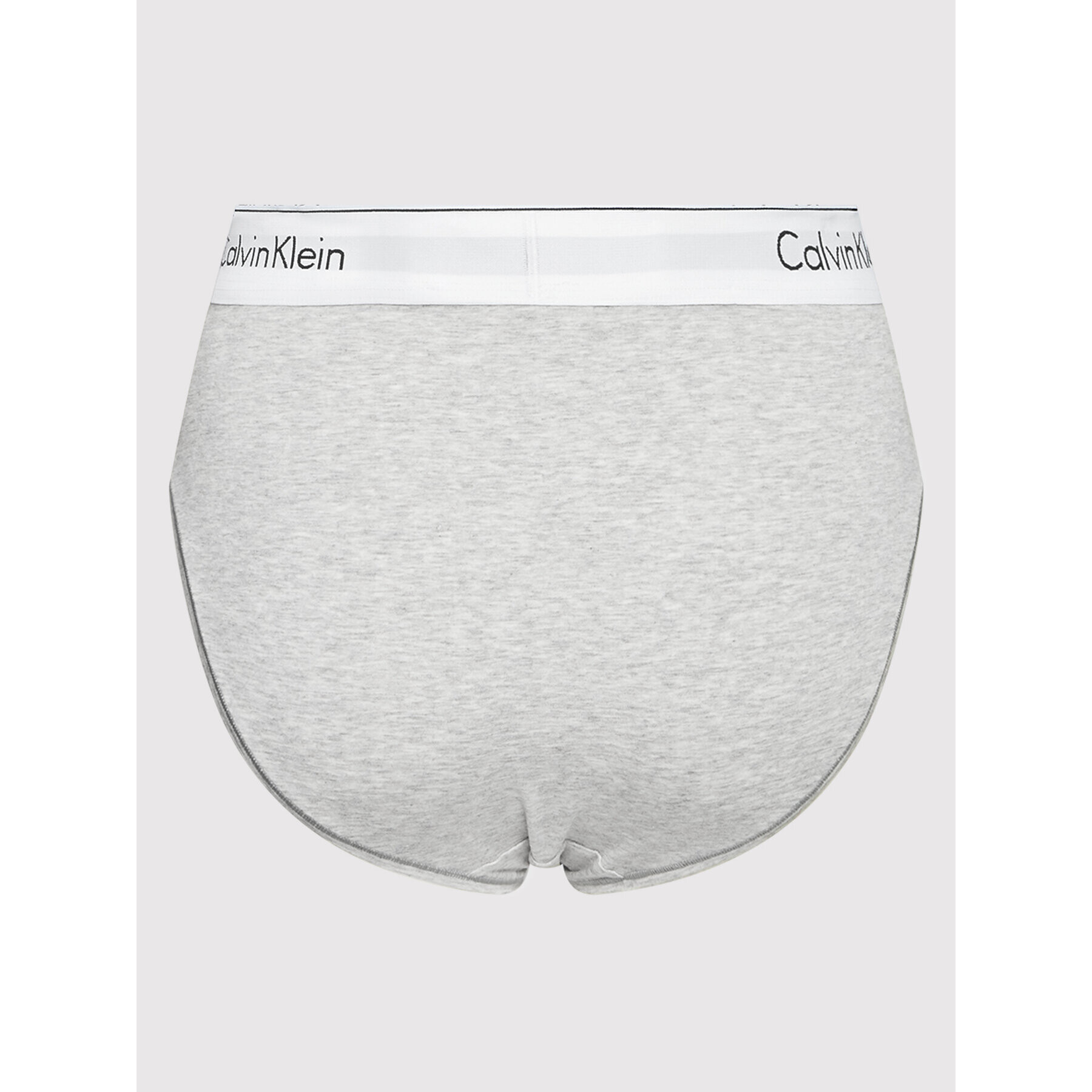 Calvin Klein Underwear Класически бикини с висока талия 000QF6280E Сив - Pepit.bg