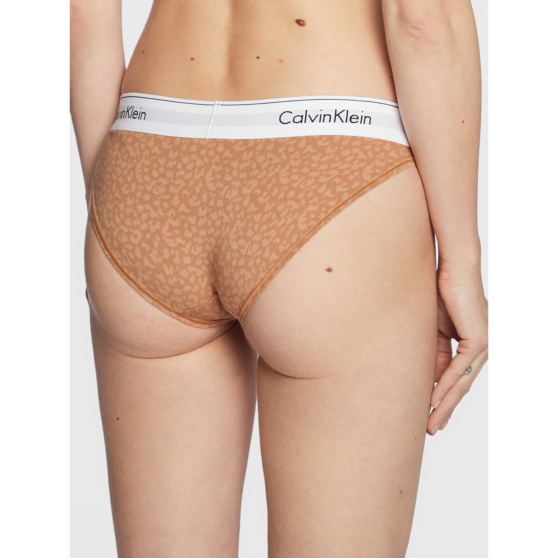 Calvin Klein Underwear Класически дамски бикини 0000F3787E Бежов - Pepit.bg