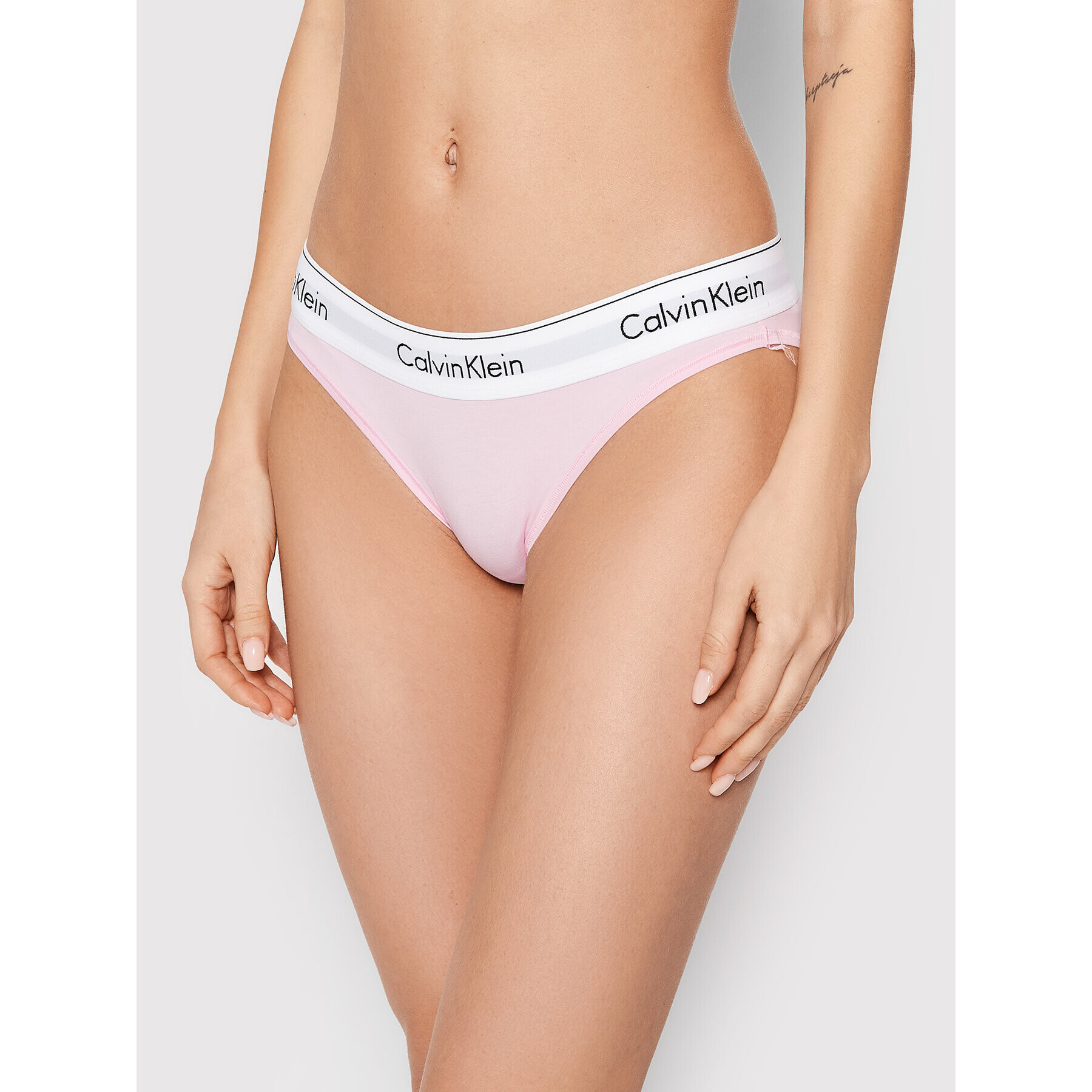 Calvin Klein Underwear Класически дамски бикини 0000F3787E Розов - Pepit.bg