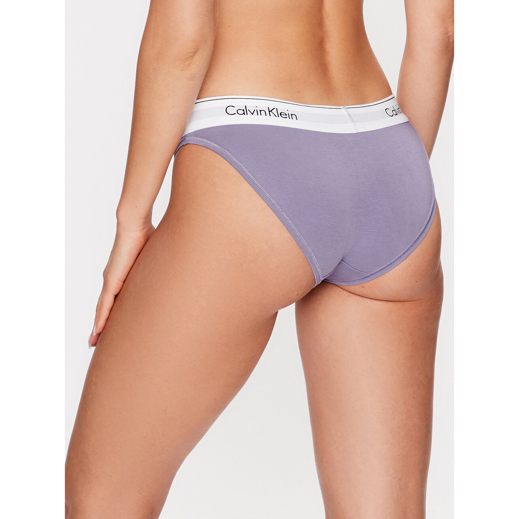 Calvin Klein Underwear Класически дамски бикини 0000F3787E Виолетов - Pepit.bg