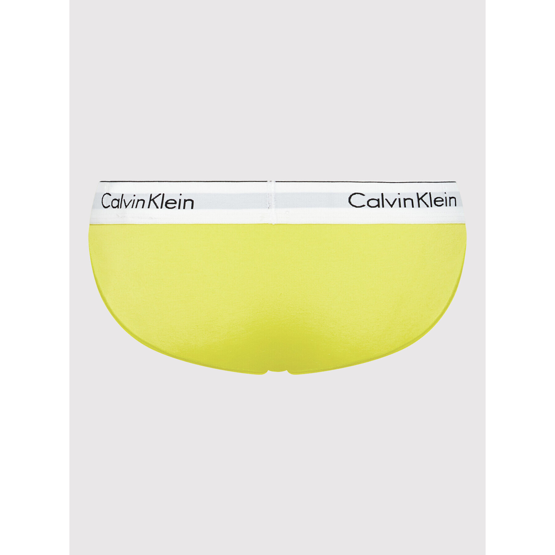 Calvin Klein Underwear Класически дамски бикини 0000F3787E Жълт - Pepit.bg