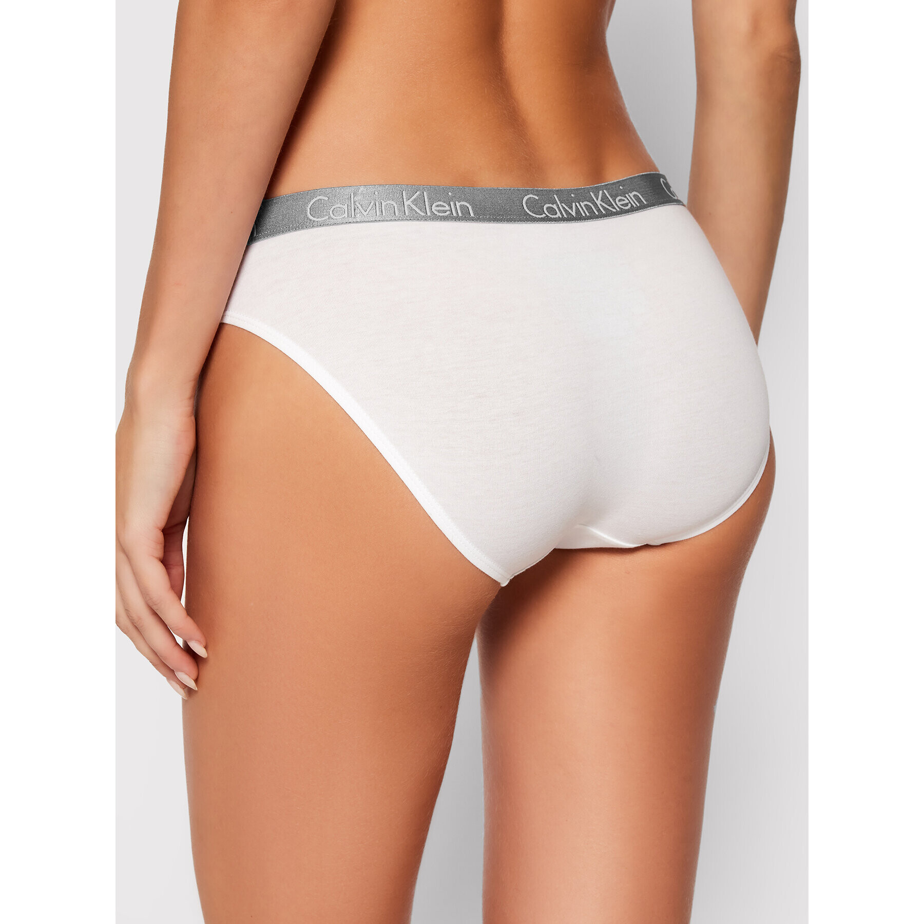 Calvin Klein Underwear Класически дамски бикини 000QD3540E Бял - Pepit.bg