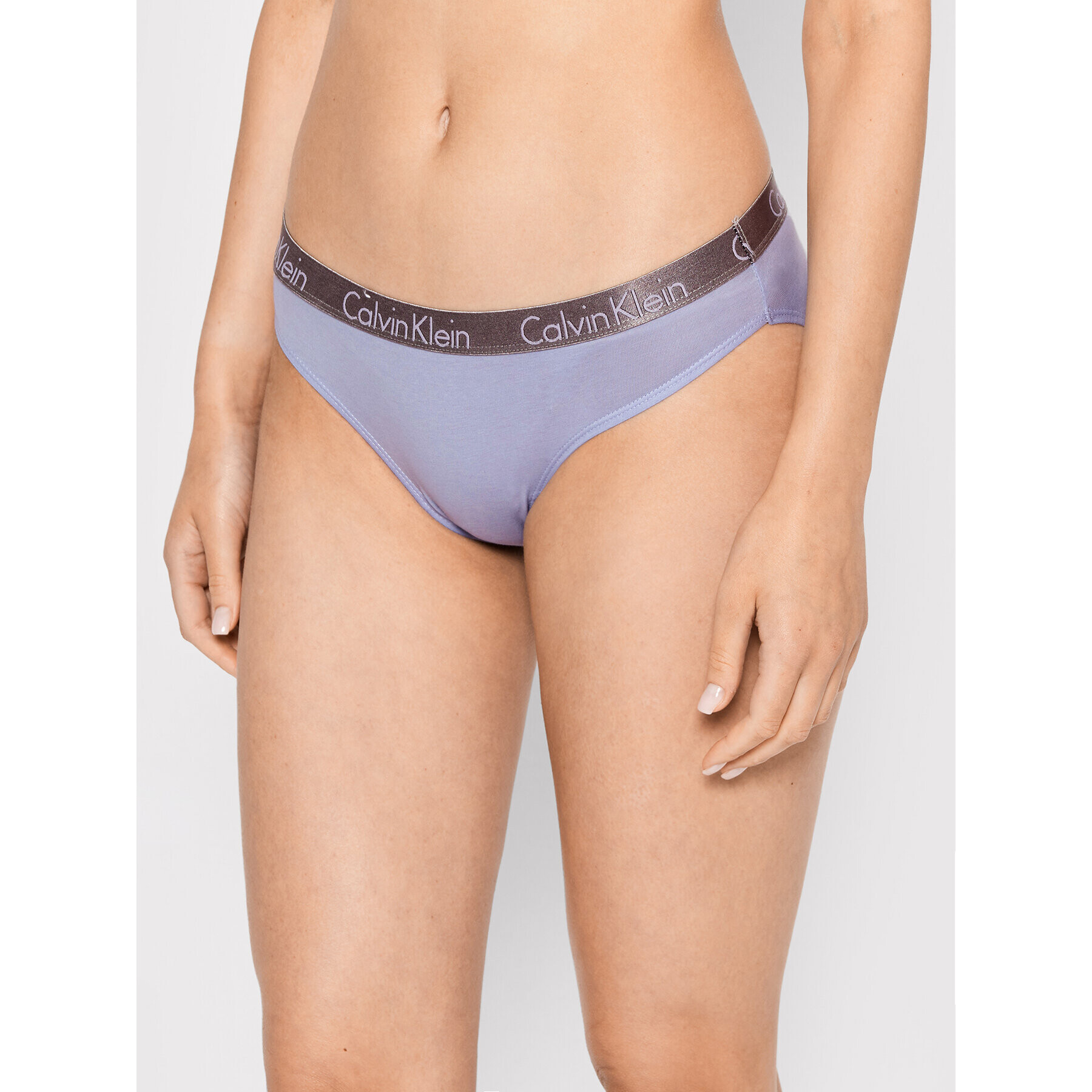 Calvin Klein Underwear Класически дамски бикини 000QD3540E Виолетов - Pepit.bg