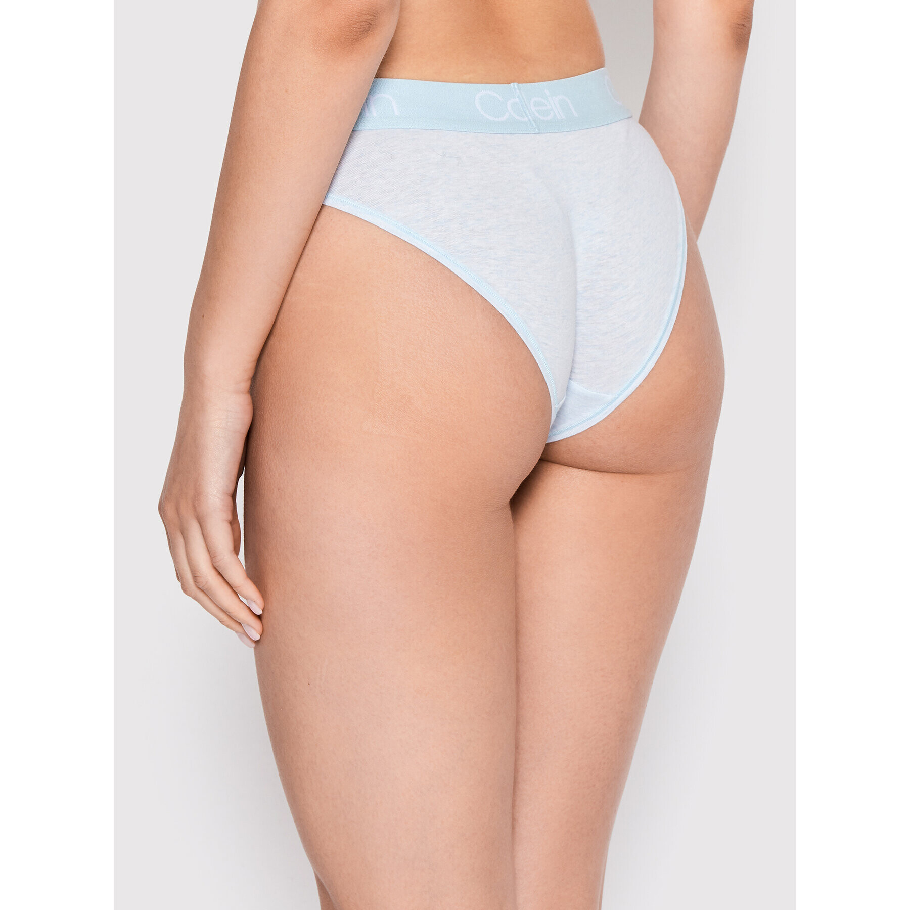 Calvin Klein Underwear Класически дамски бикини 000QD3752E Син - Pepit.bg