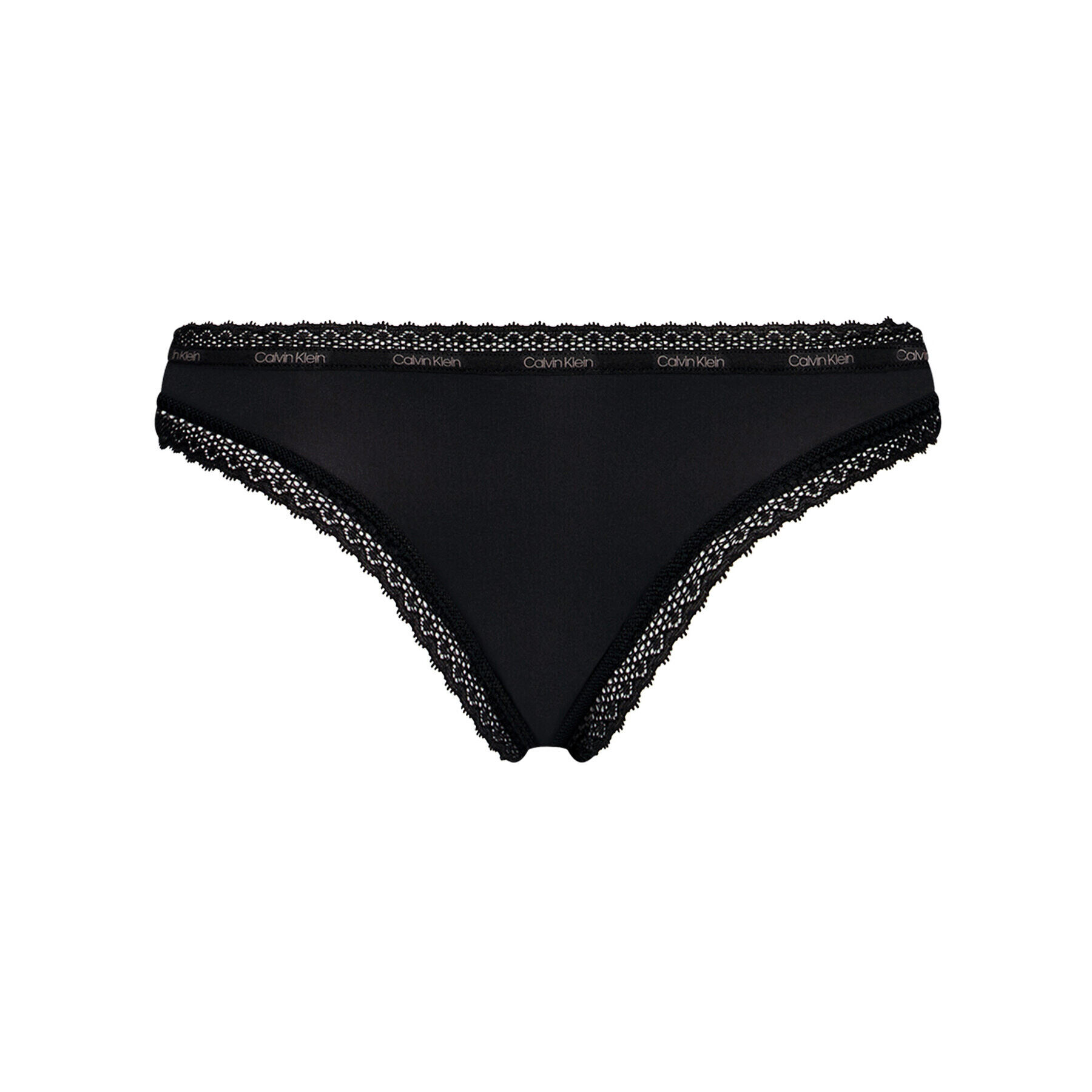 Calvin Klein Underwear Класически дамски бикини 000QD3766E Черен - Pepit.bg