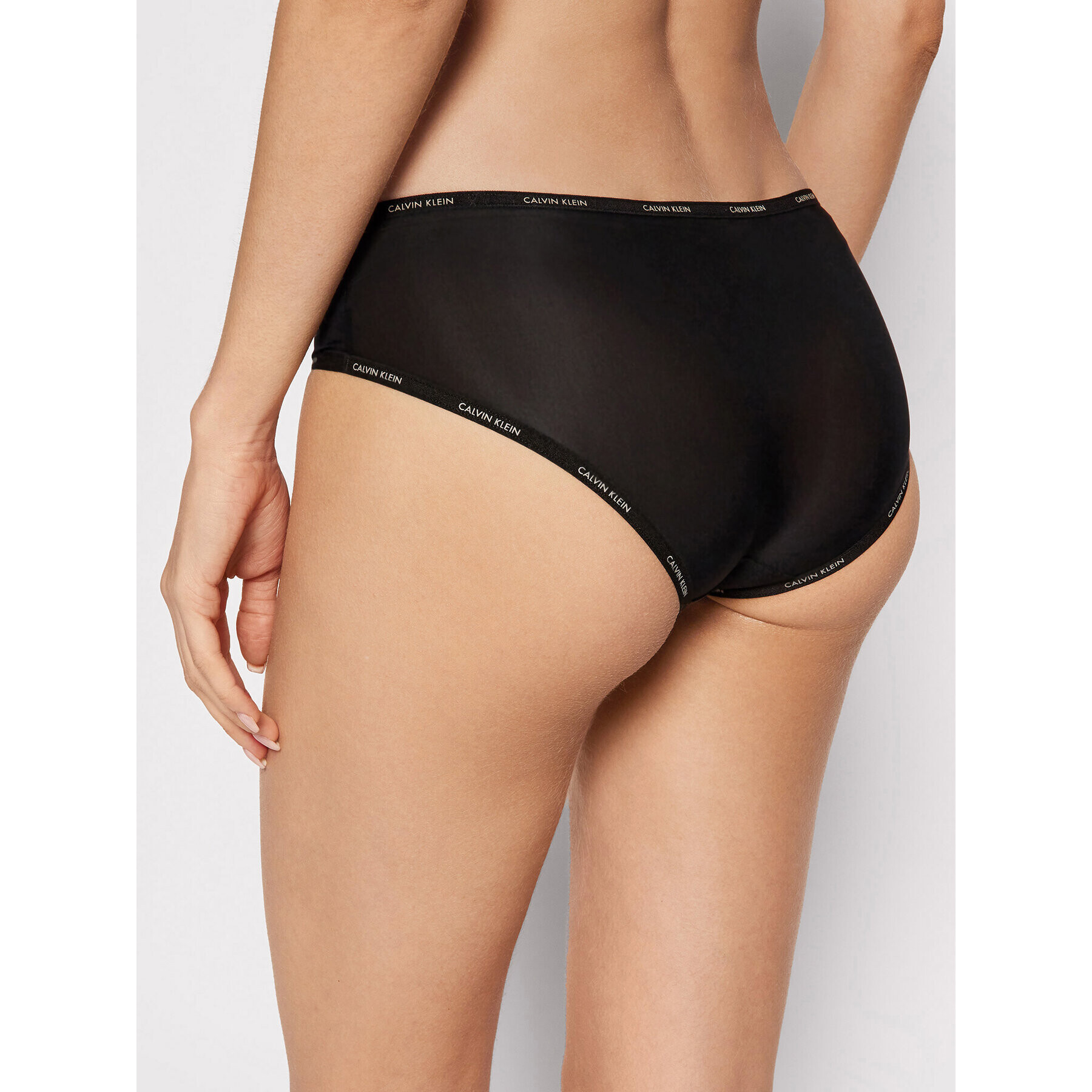 Calvin Klein Underwear Класически дамски бикини 000QF1683E Черен - Pepit.bg