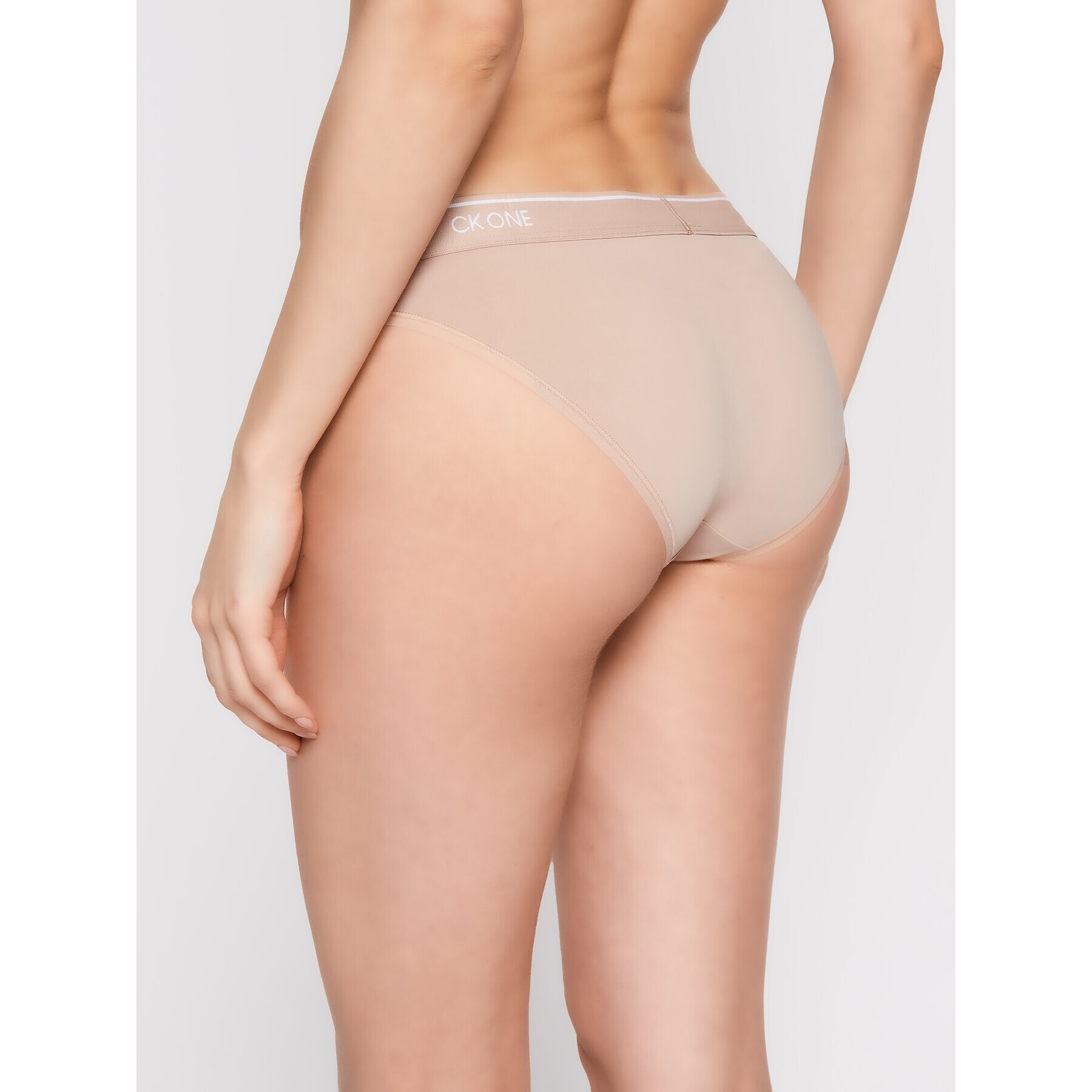 Calvin Klein Underwear Класически дамски бикини 000QF5746E Бежов - Pepit.bg