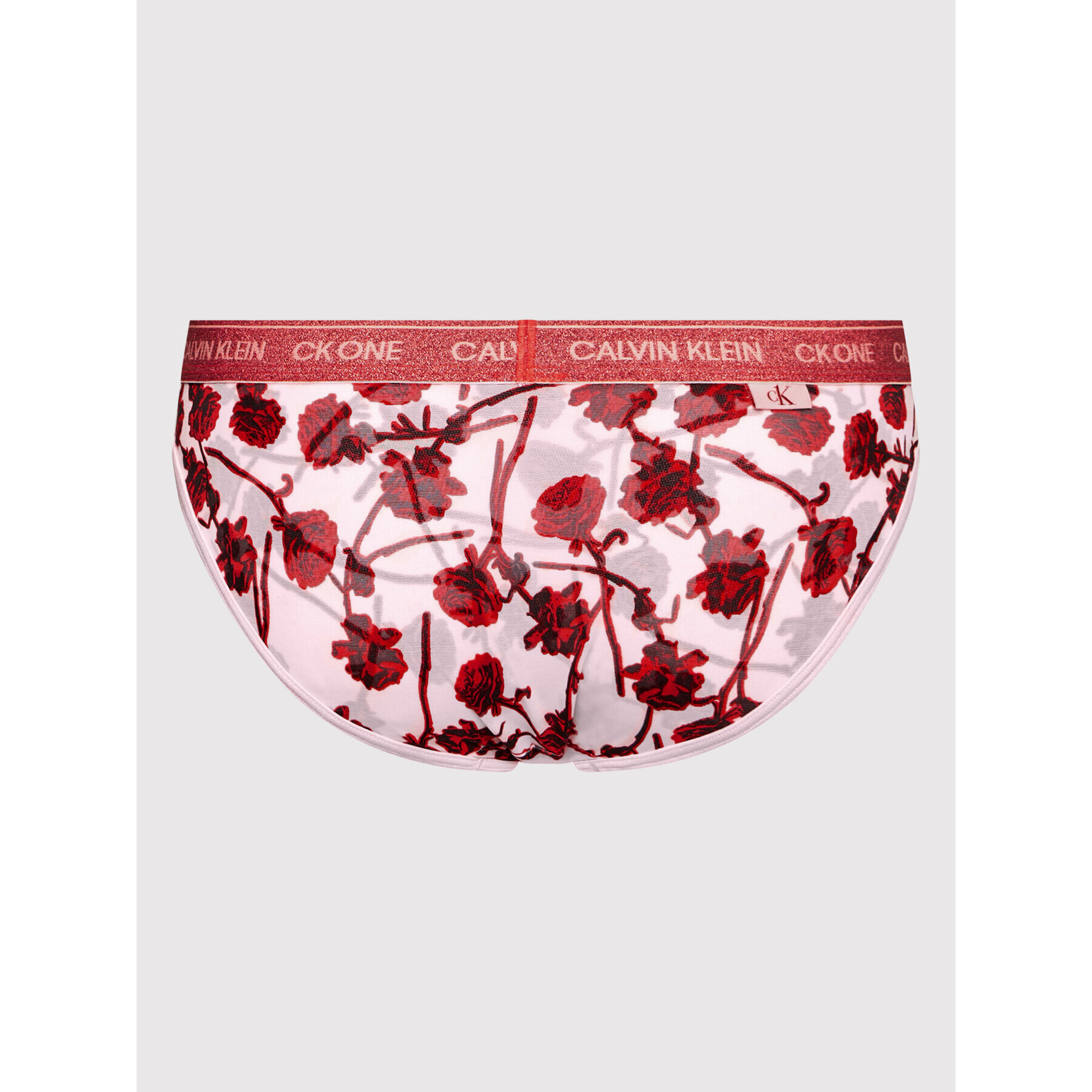 Calvin Klein Underwear Класически дамски бикини 000QF6682E Розов - Pepit.bg