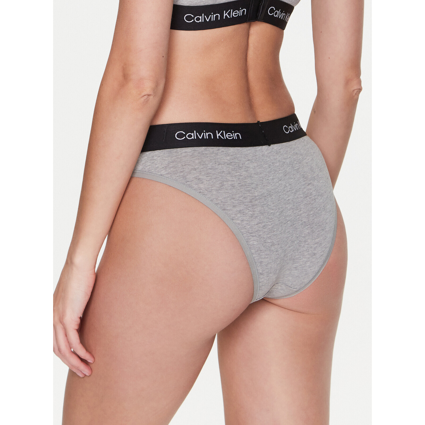 Calvin Klein Underwear Класически дамски бикини Modern 000QF7222E Сив - Pepit.bg