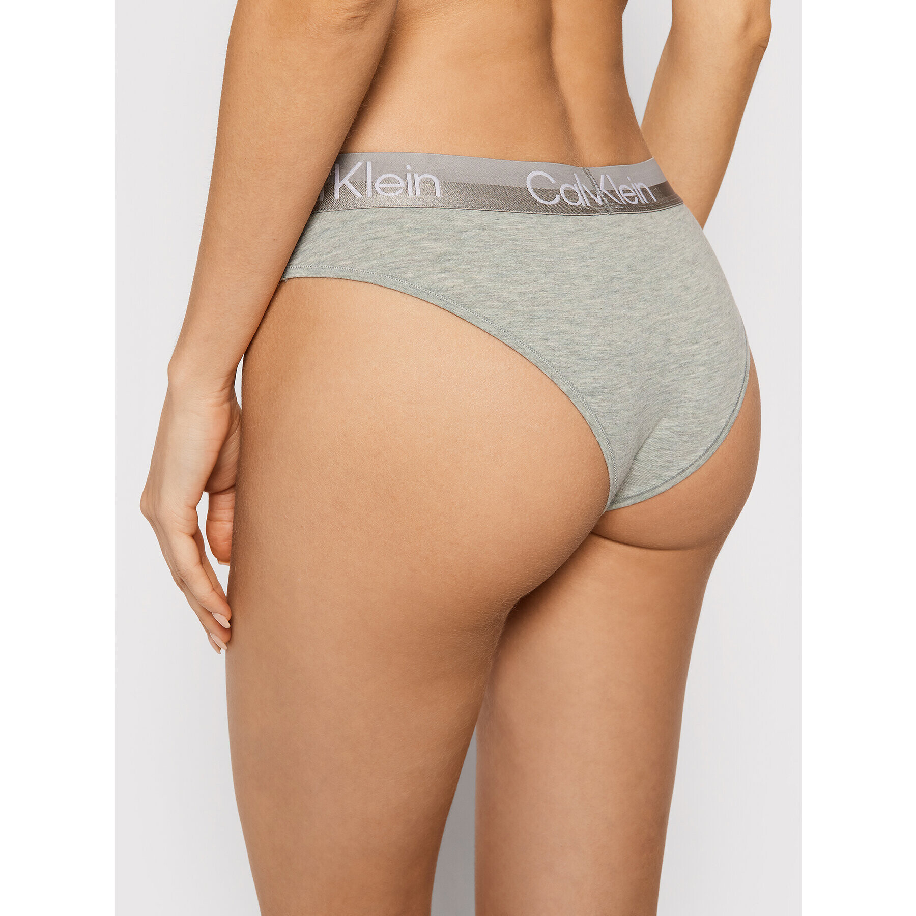 Calvin Klein Underwear Класически дамски бикини Modern Structure 000QF6718E Сив - Pepit.bg