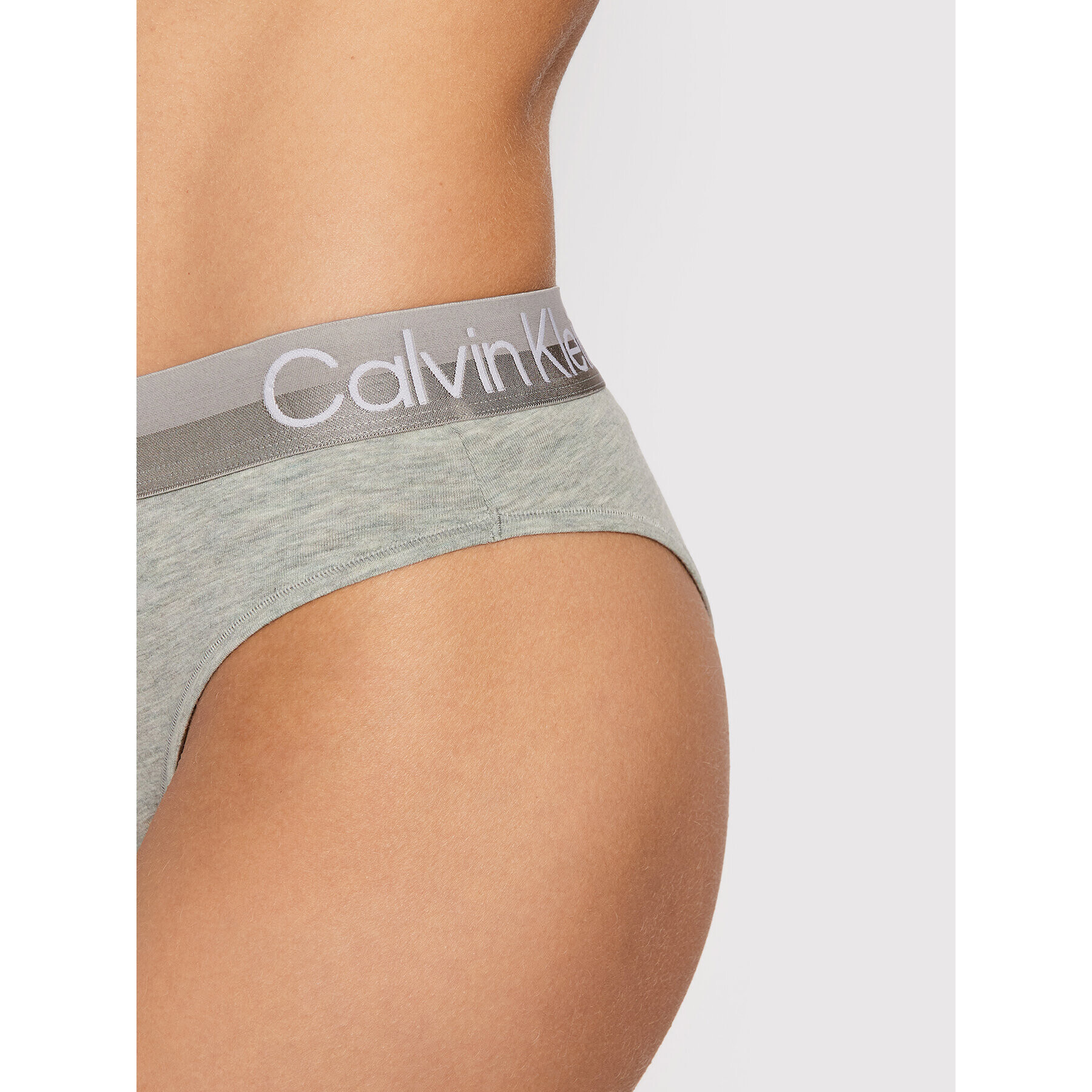 Calvin Klein Underwear Класически дамски бикини Modern Structure 000QF6718E Сив - Pepit.bg