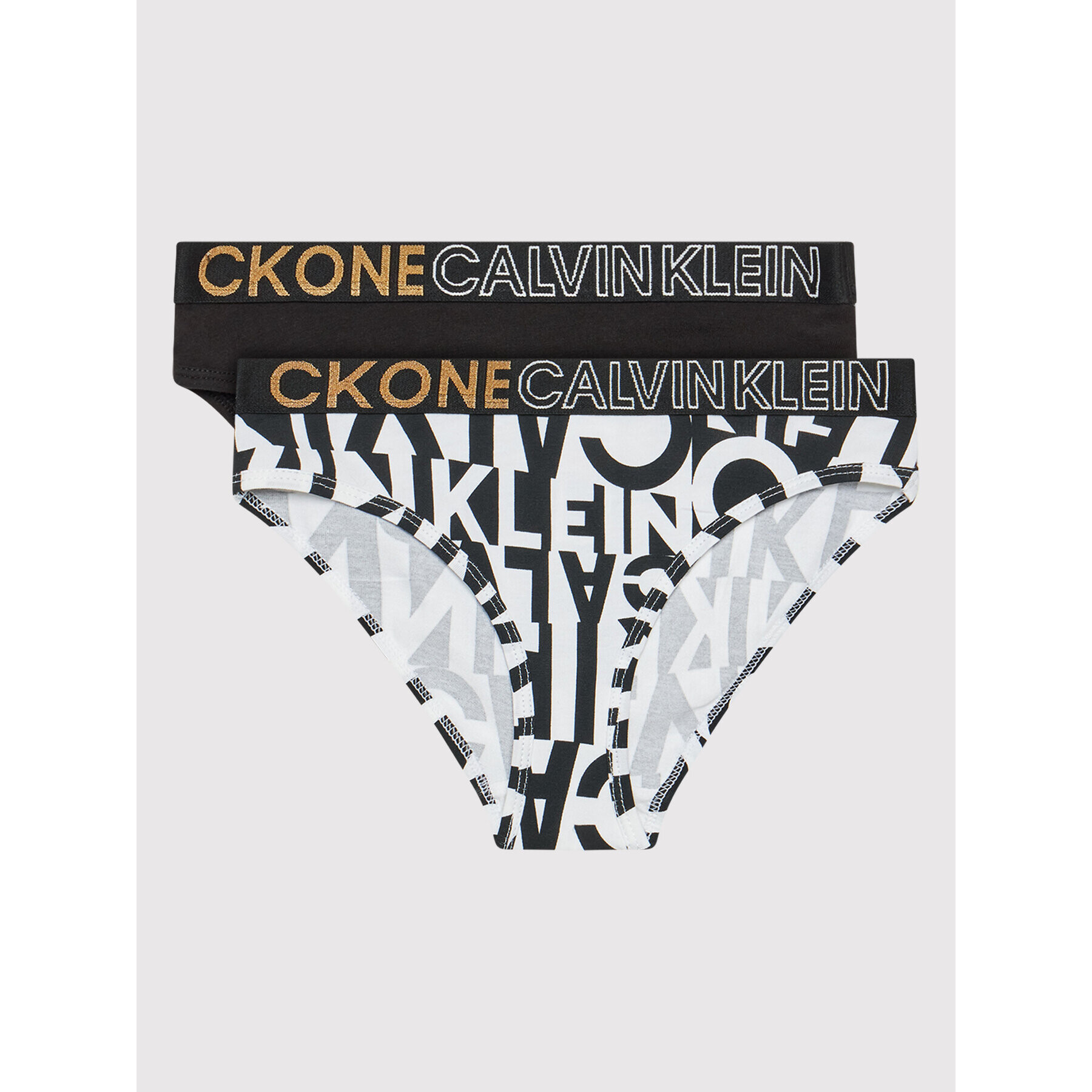 Calvin Klein Underwear Комплект 2 чифта бикини G80G800477 Черен - Pepit.bg