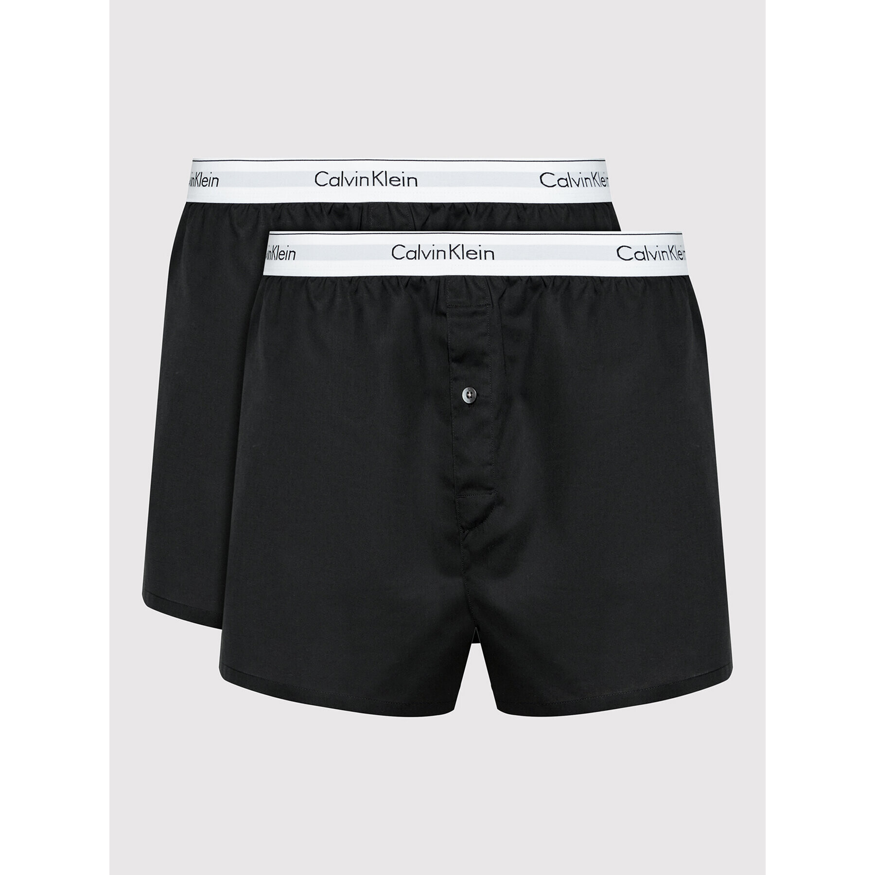 Calvin Klein Underwear Комплект 2 чифта боксерки 000NB1396A Черен - Pepit.bg