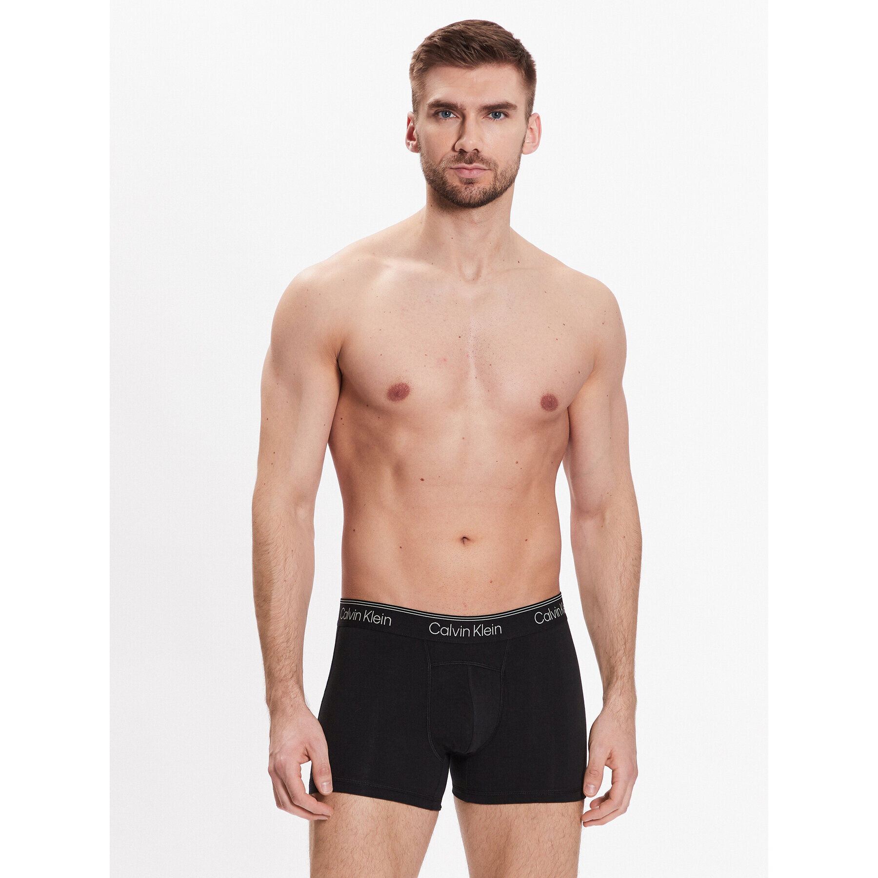 Calvin Klein Underwear Комплект 2 чифта боксерки 000NB3544A Черен - Pepit.bg