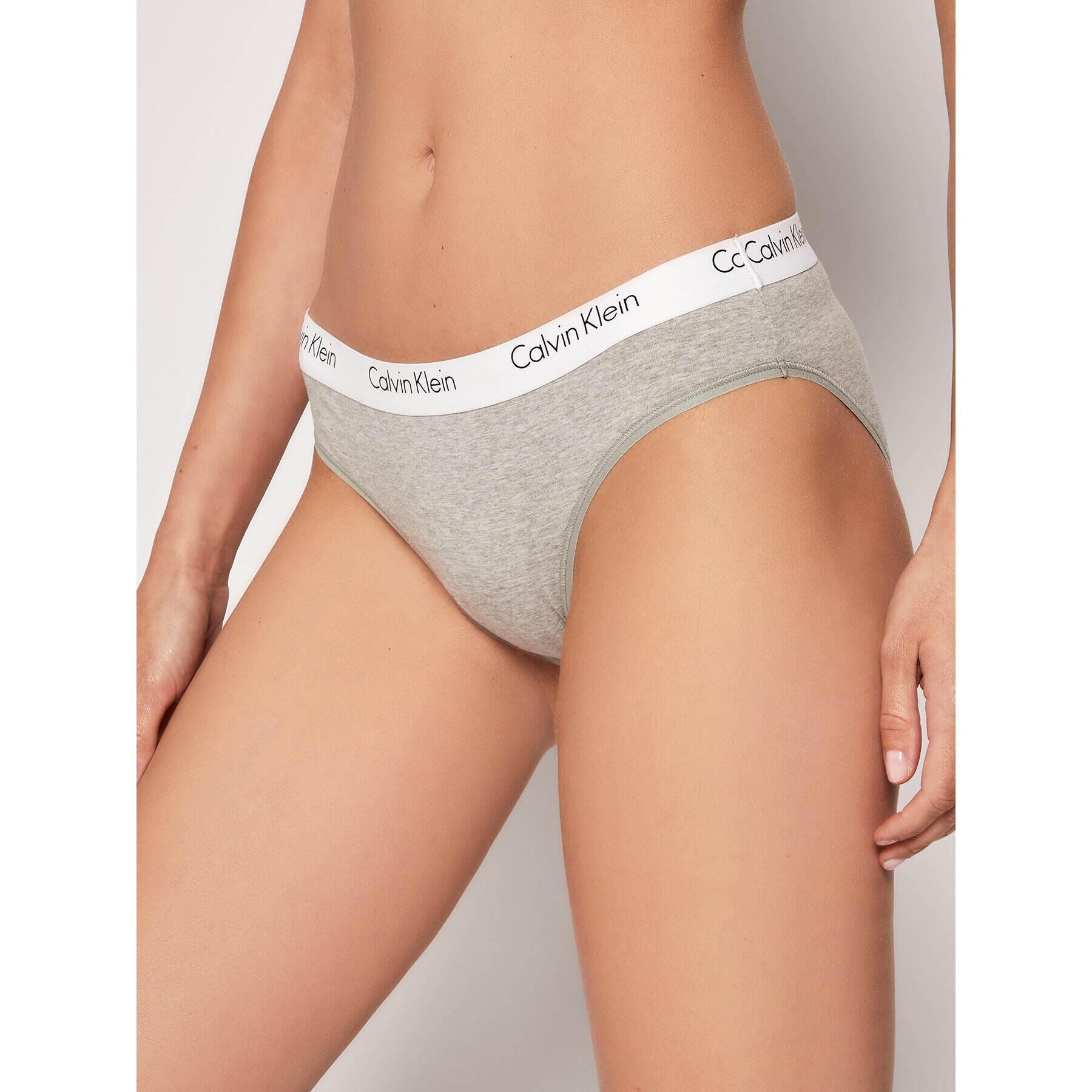 Calvin Klein Underwear Комплект 2 чифта класически бикини 000QD3584E Сив - Pepit.bg