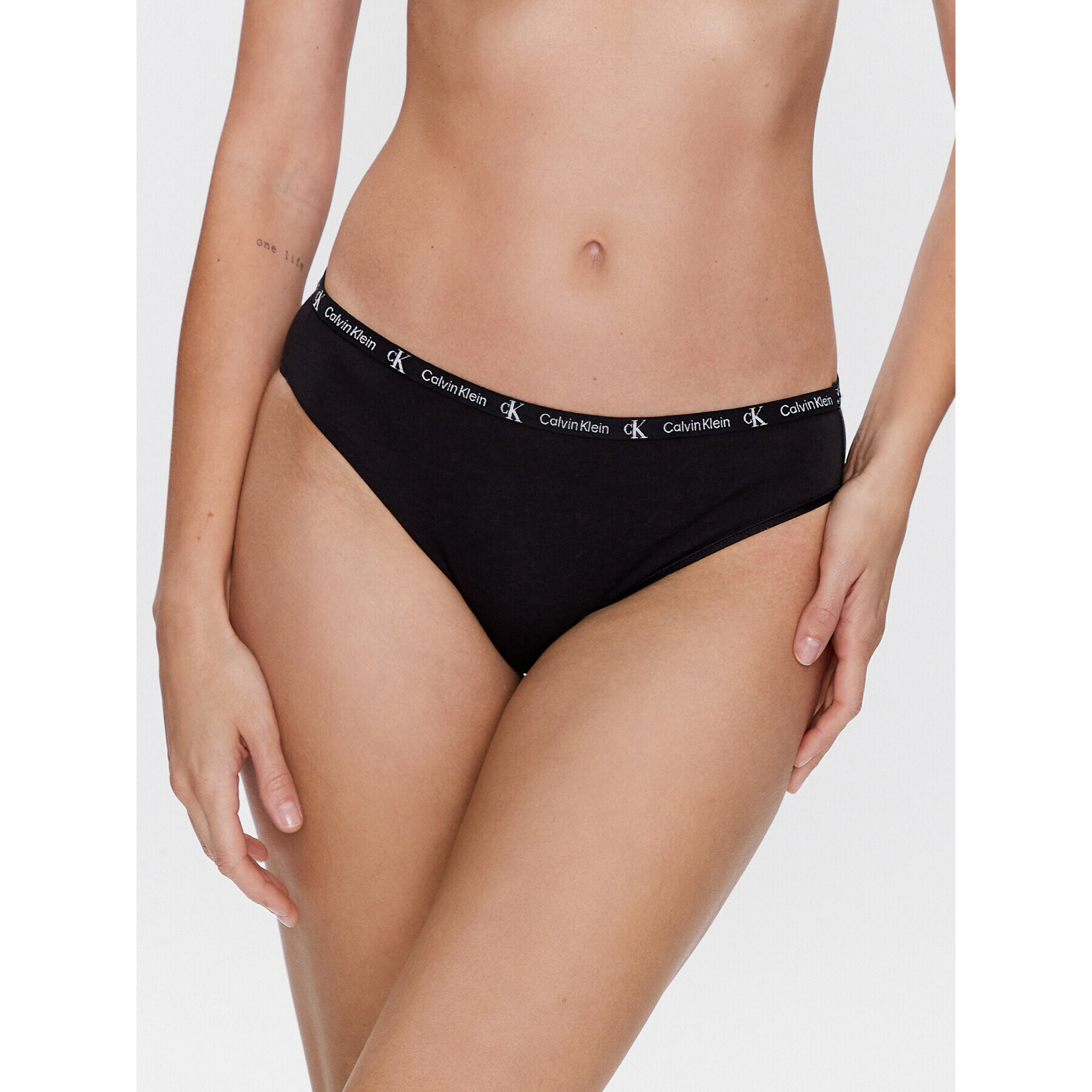 Calvin Klein Underwear Комплект 2 чифта класически бикини 000QD3991E Черен - Pepit.bg