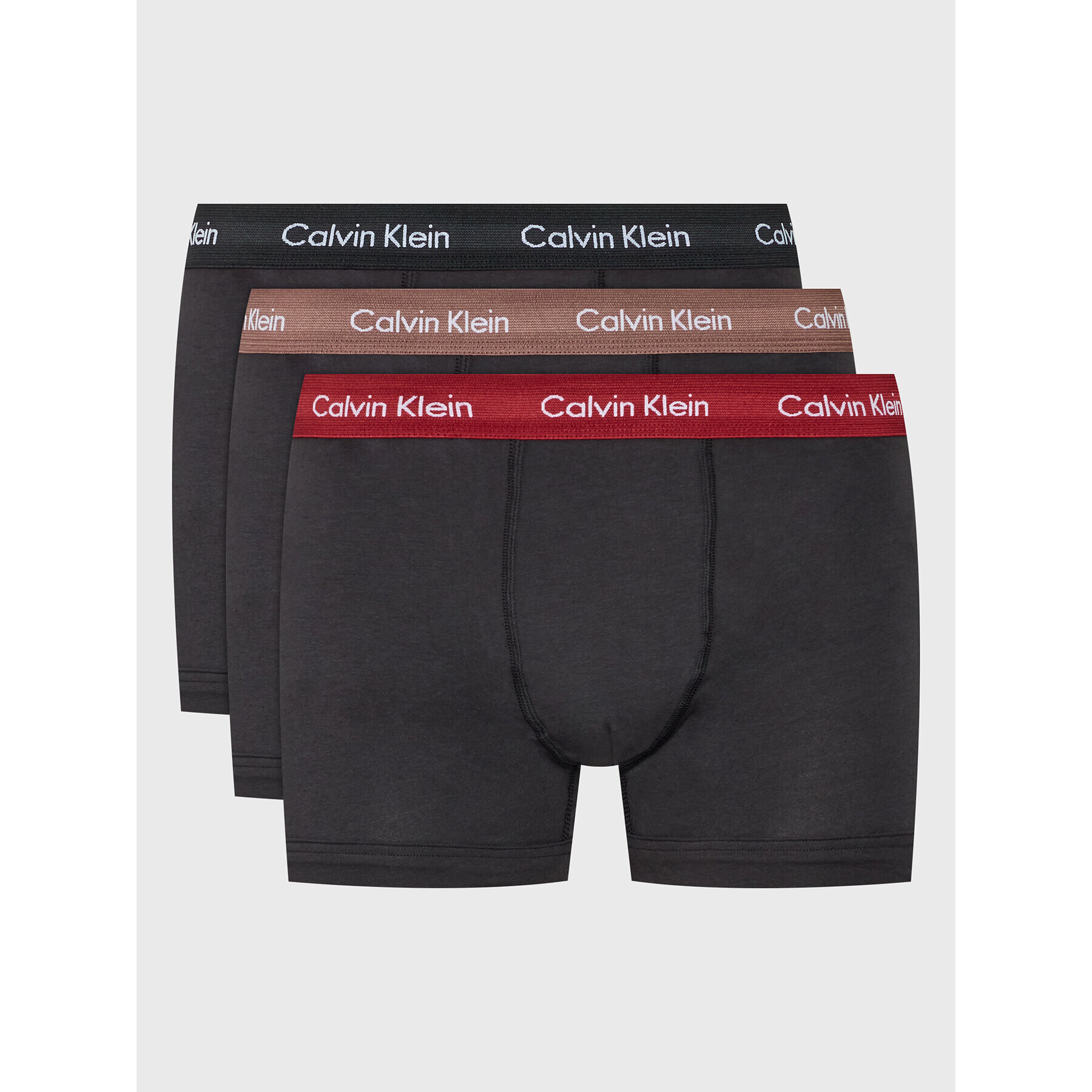 Calvin Klein Underwear Комплект 3 чифта боксерки 0000U2662G Черен - Pepit.bg