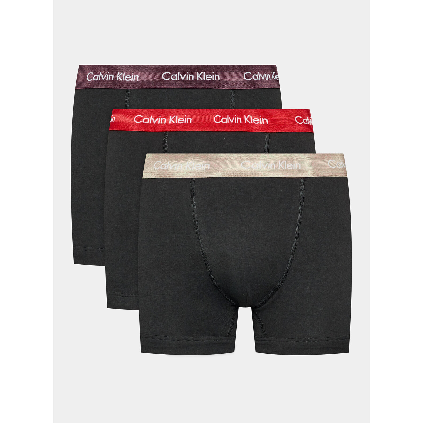 Calvin Klein Underwear Комплект 3 чифта боксерки 0000U2662G Черен - Pepit.bg