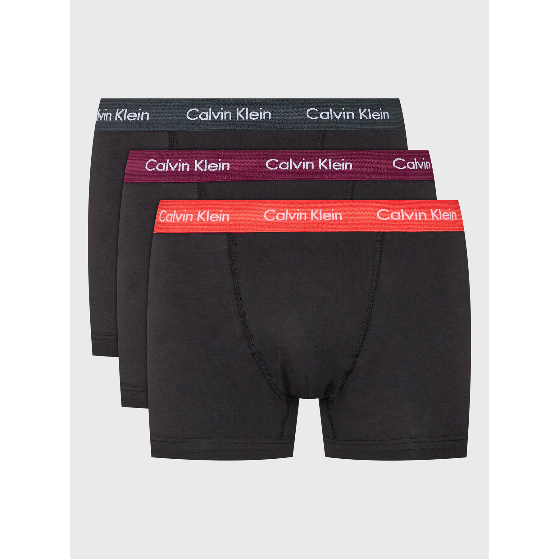 Calvin Klein Underwear Комплект 3 чифта боксерки 0000U2662G Черен - Pepit.bg