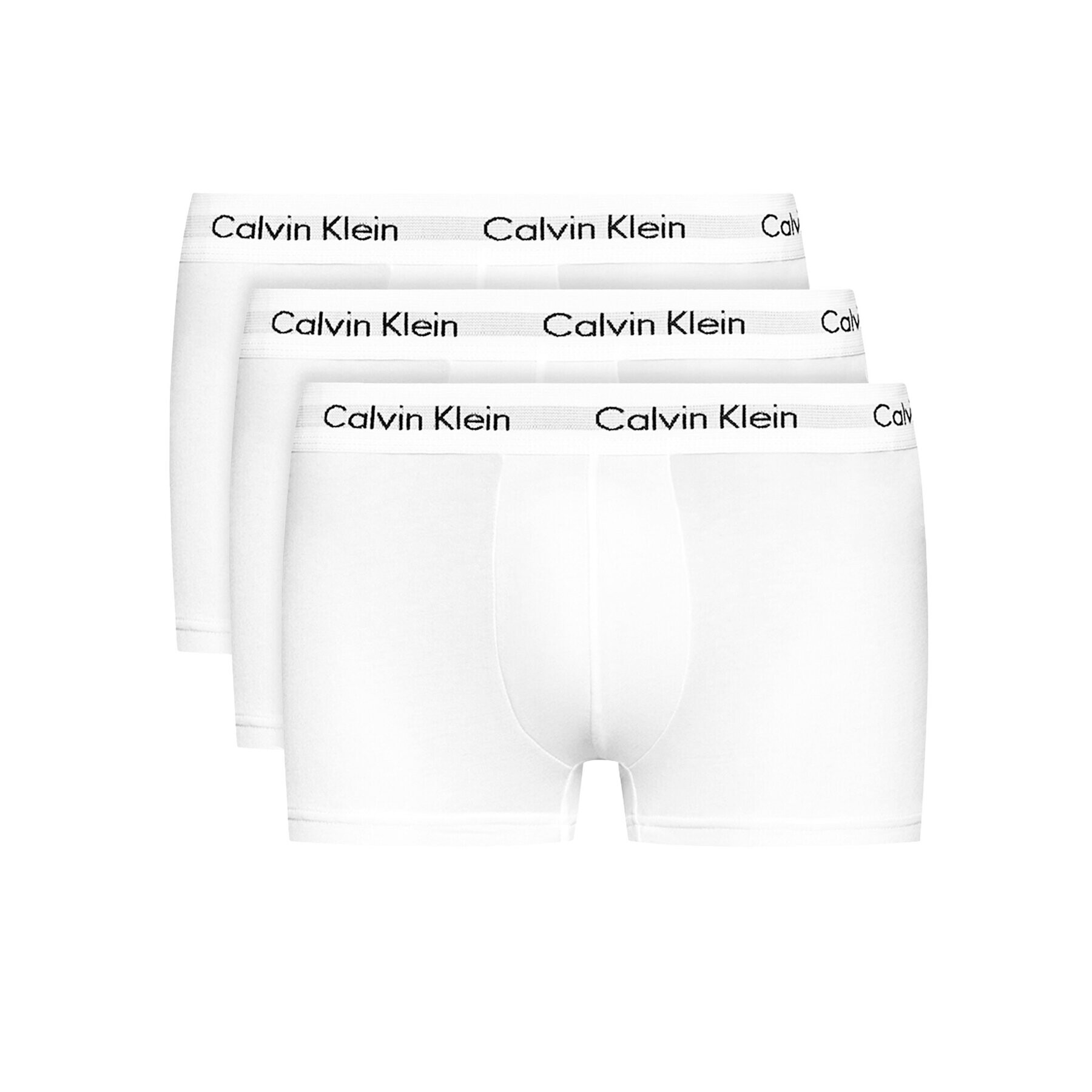 Calvin Klein Underwear Комплект 3 чифта боксерки 0000U2664G Бял - Pepit.bg