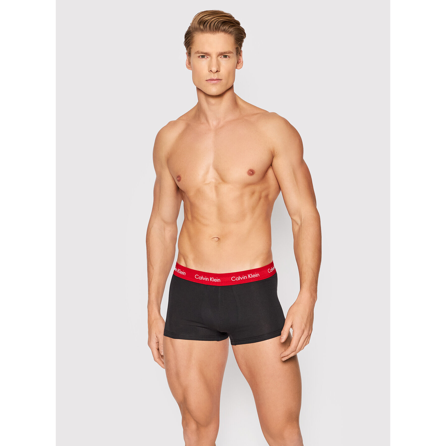 Calvin Klein Underwear Комплект 3 чифта боксерки 0000U2664G Черен - Pepit.bg