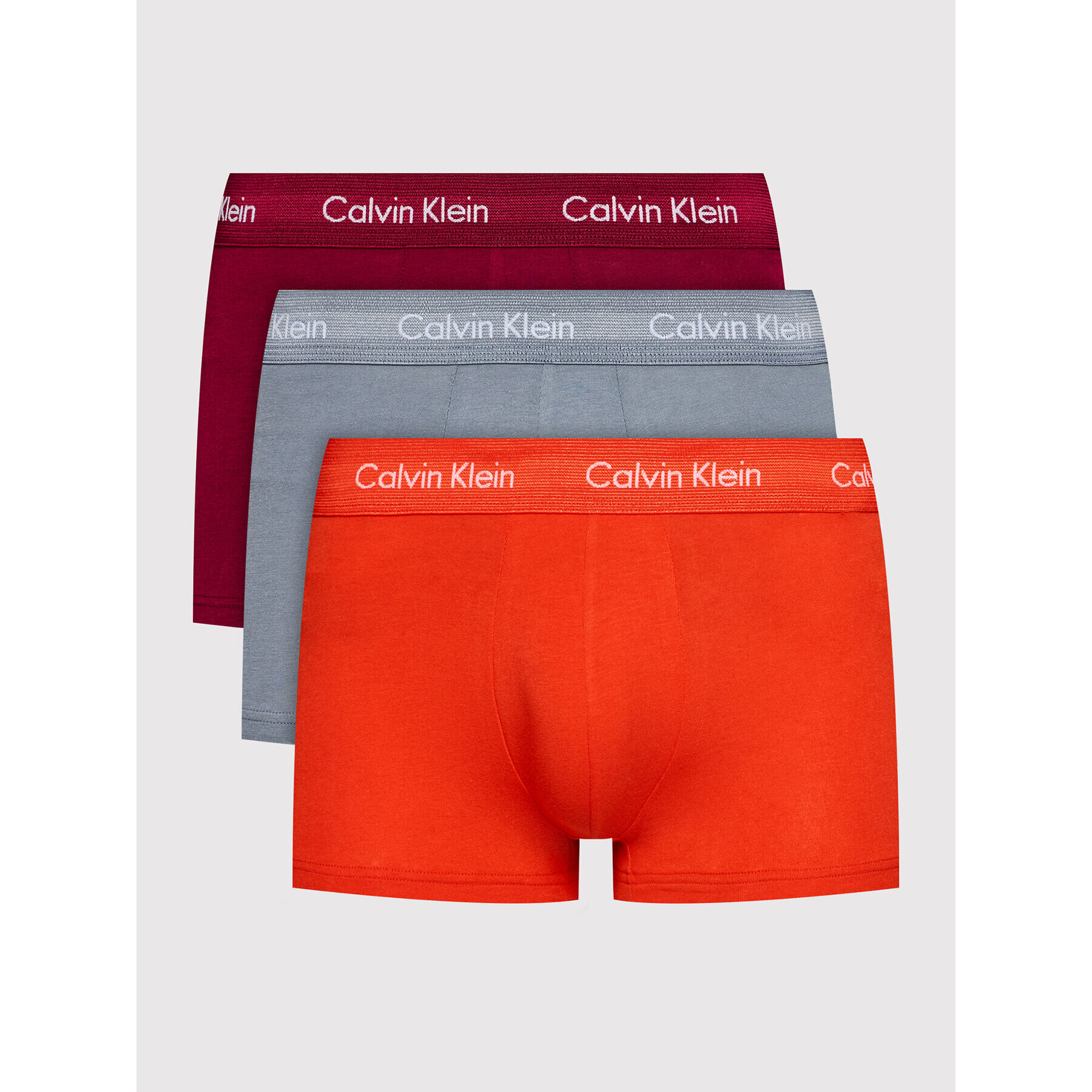 Calvin Klein Underwear Комплект 3 чифта боксерки 0000U2664G Червен - Pepit.bg