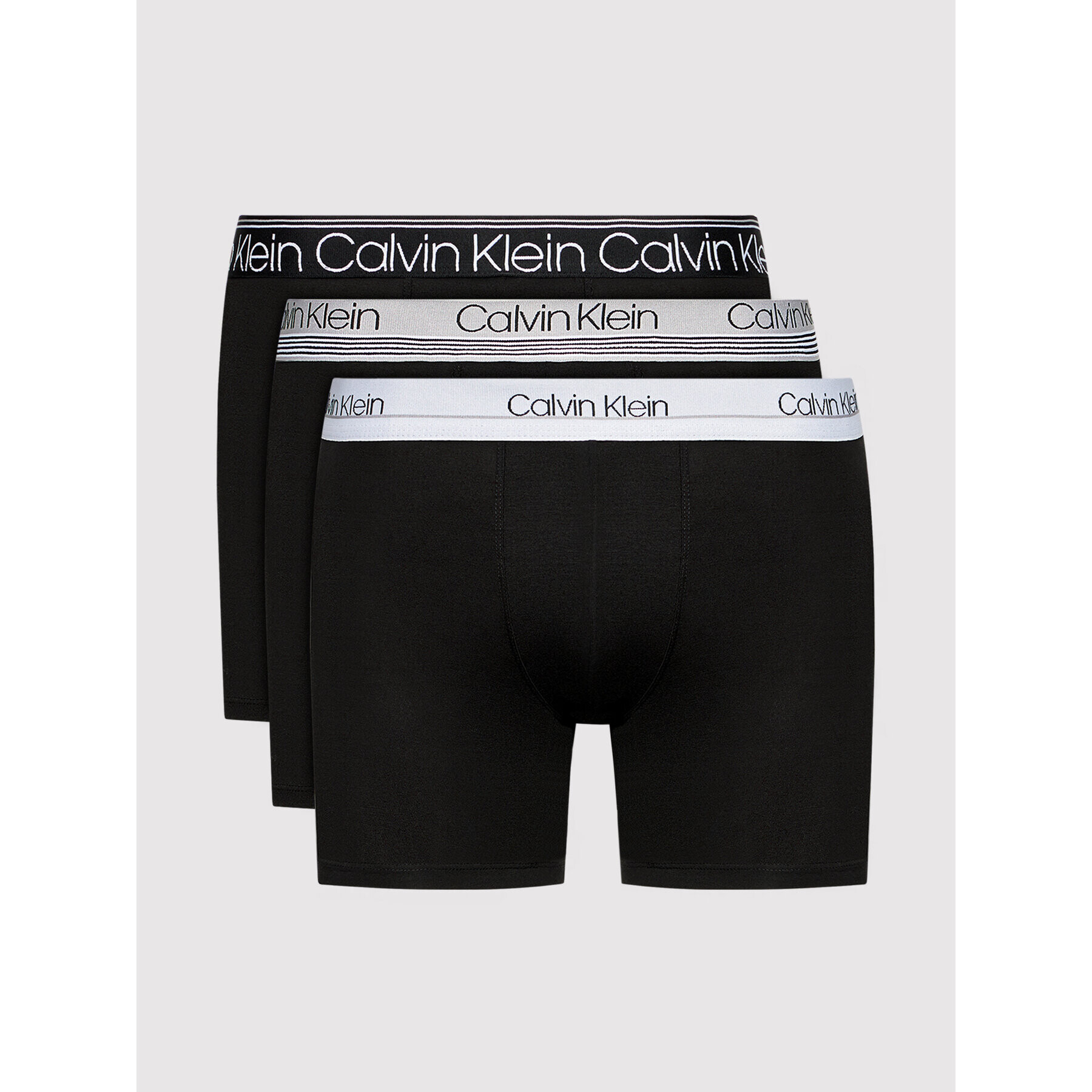 Calvin Klein Underwear Комплект 3 чифта боксерки 000NB2337A Черен - Pepit.bg