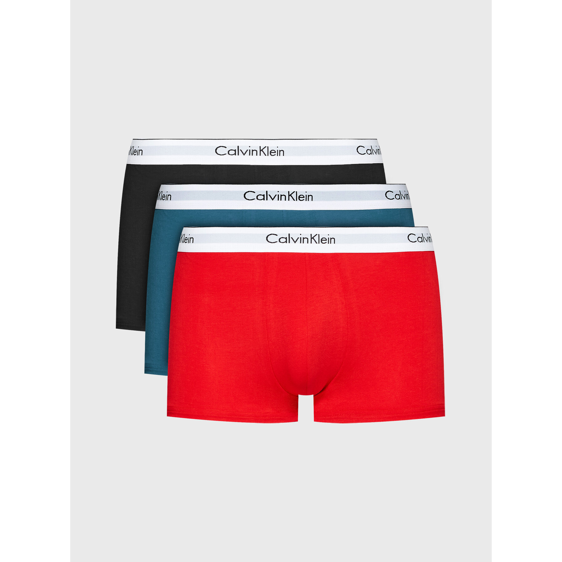 Calvin Klein Underwear Комплект 3 чифта боксерки 000NB2380A Цветен - Pepit.bg