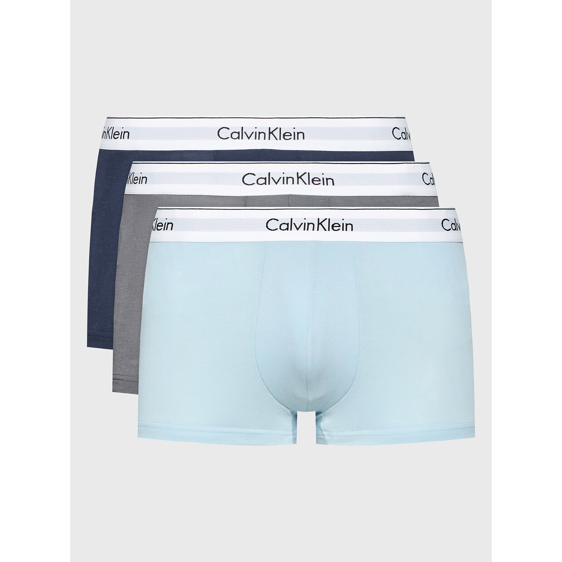 Calvin Klein Underwear Комплект 3 чифта боксерки 000NB2380A Цветен - Pepit.bg