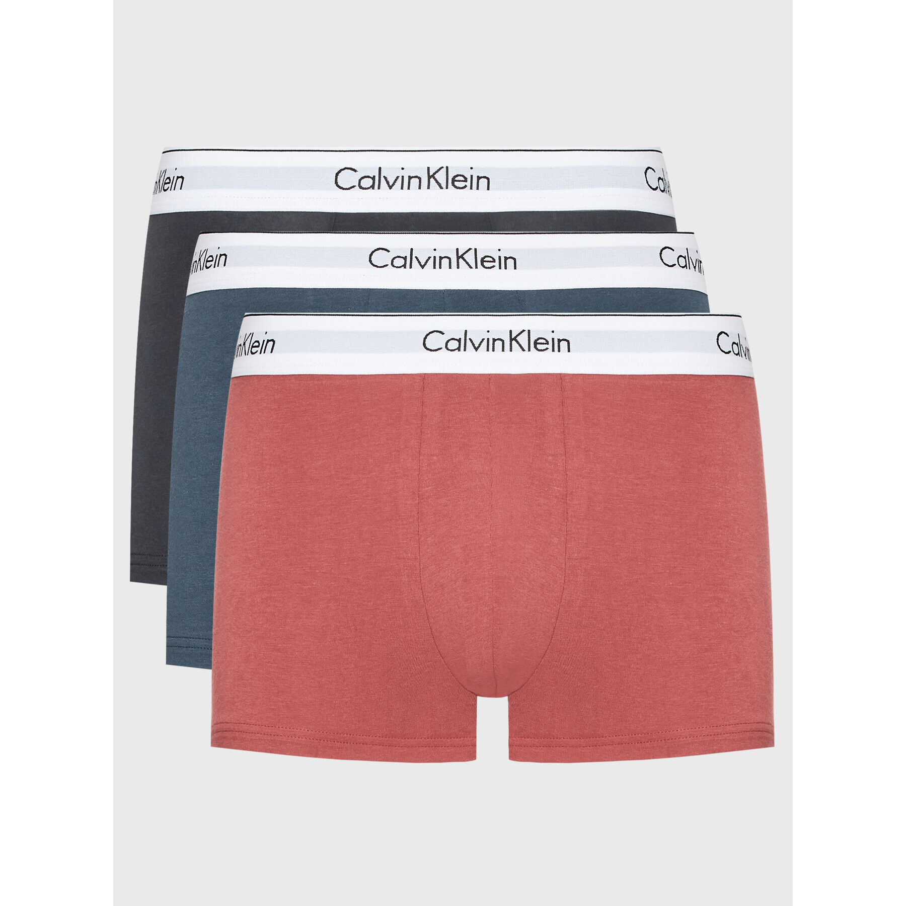 Calvin Klein Underwear Комплект 3 чифта боксерки 000NB2380A Цветен - Pepit.bg