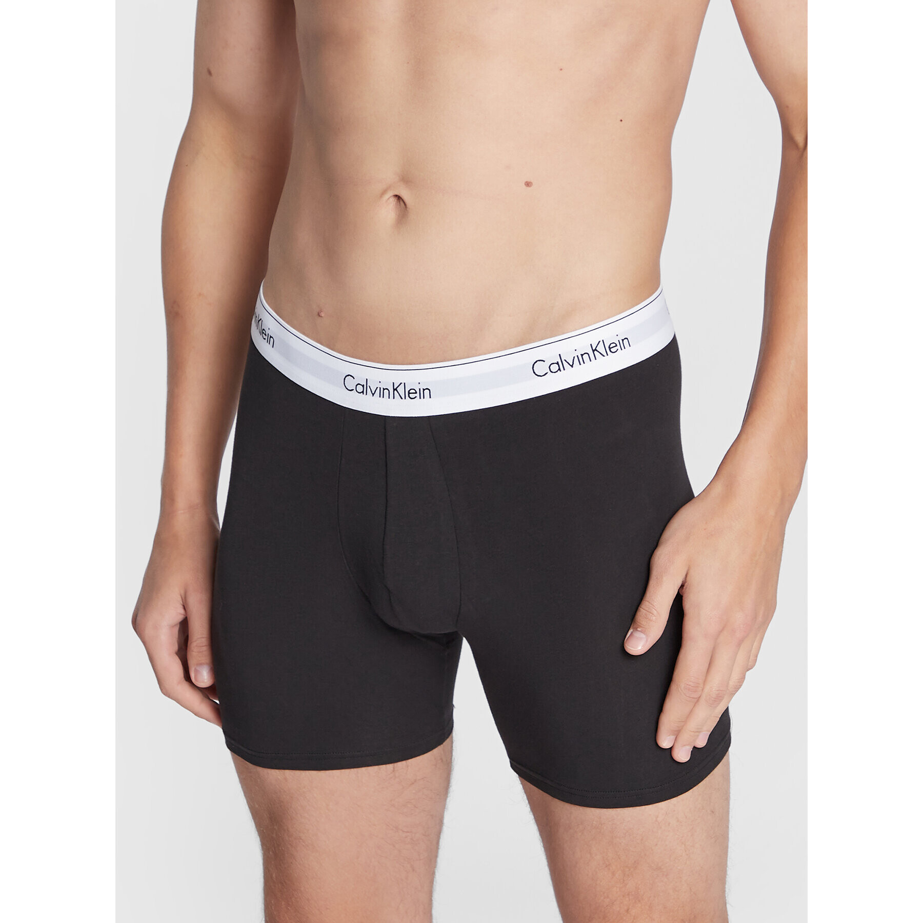 Calvin Klein Underwear Комплект 3 чифта боксерки 000NB2381A Черен - Pepit.bg