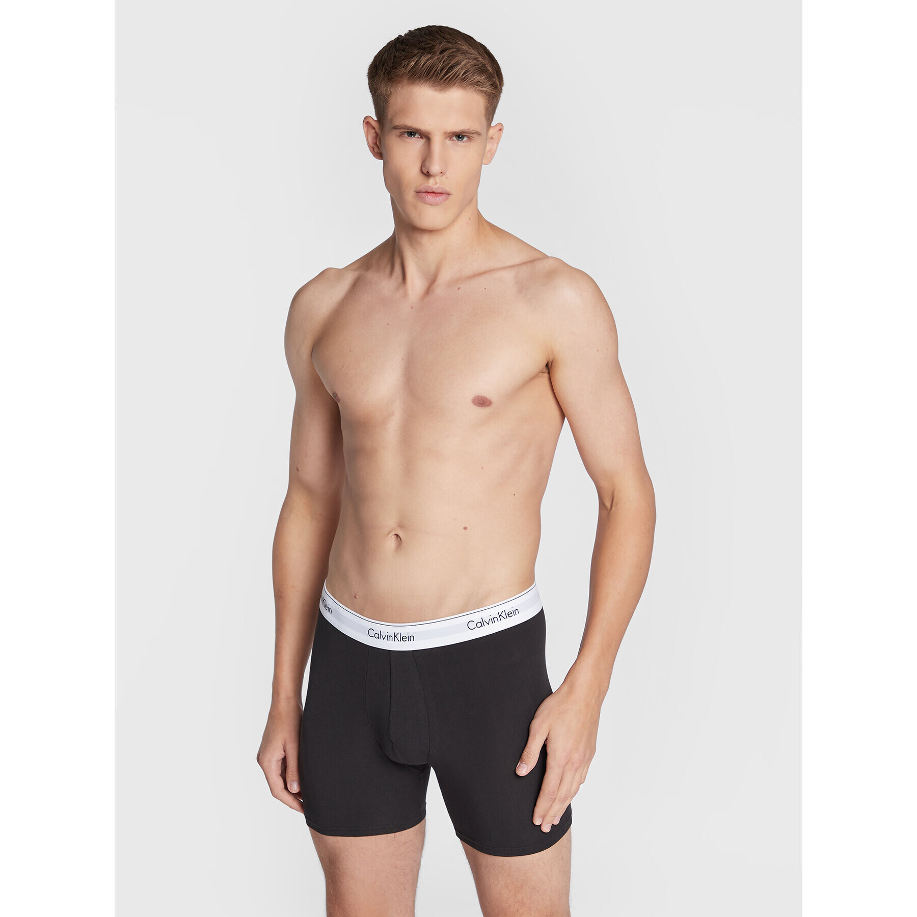 Calvin Klein Underwear Комплект 3 чифта боксерки 000NB2381A Черен - Pepit.bg