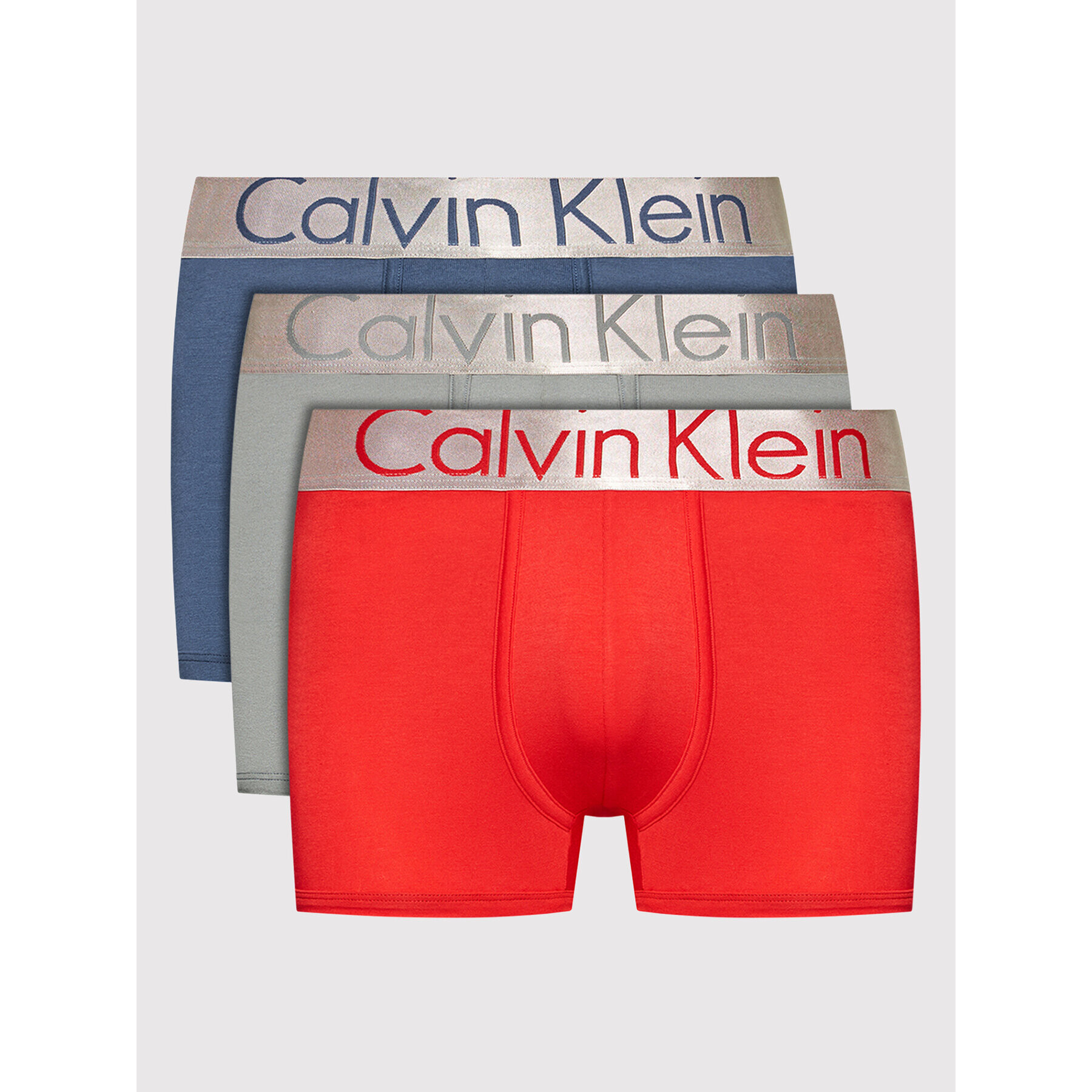 Calvin Klein Underwear Комплект 3 чифта боксерки 000NB2453A Цветен - Pepit.bg