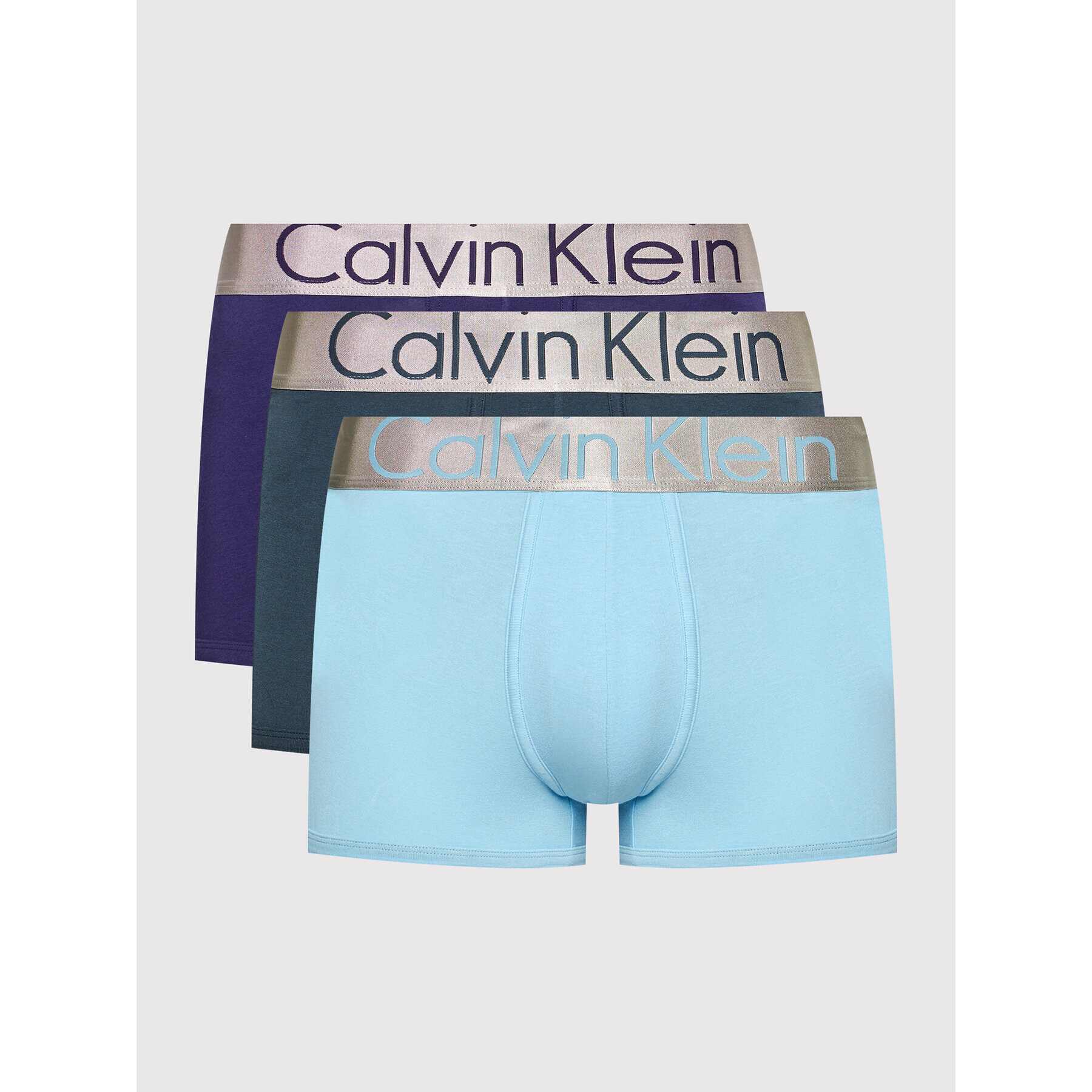 Calvin Klein Underwear Комплект 3 чифта боксерки 000NB2453A Цветен - Pepit.bg