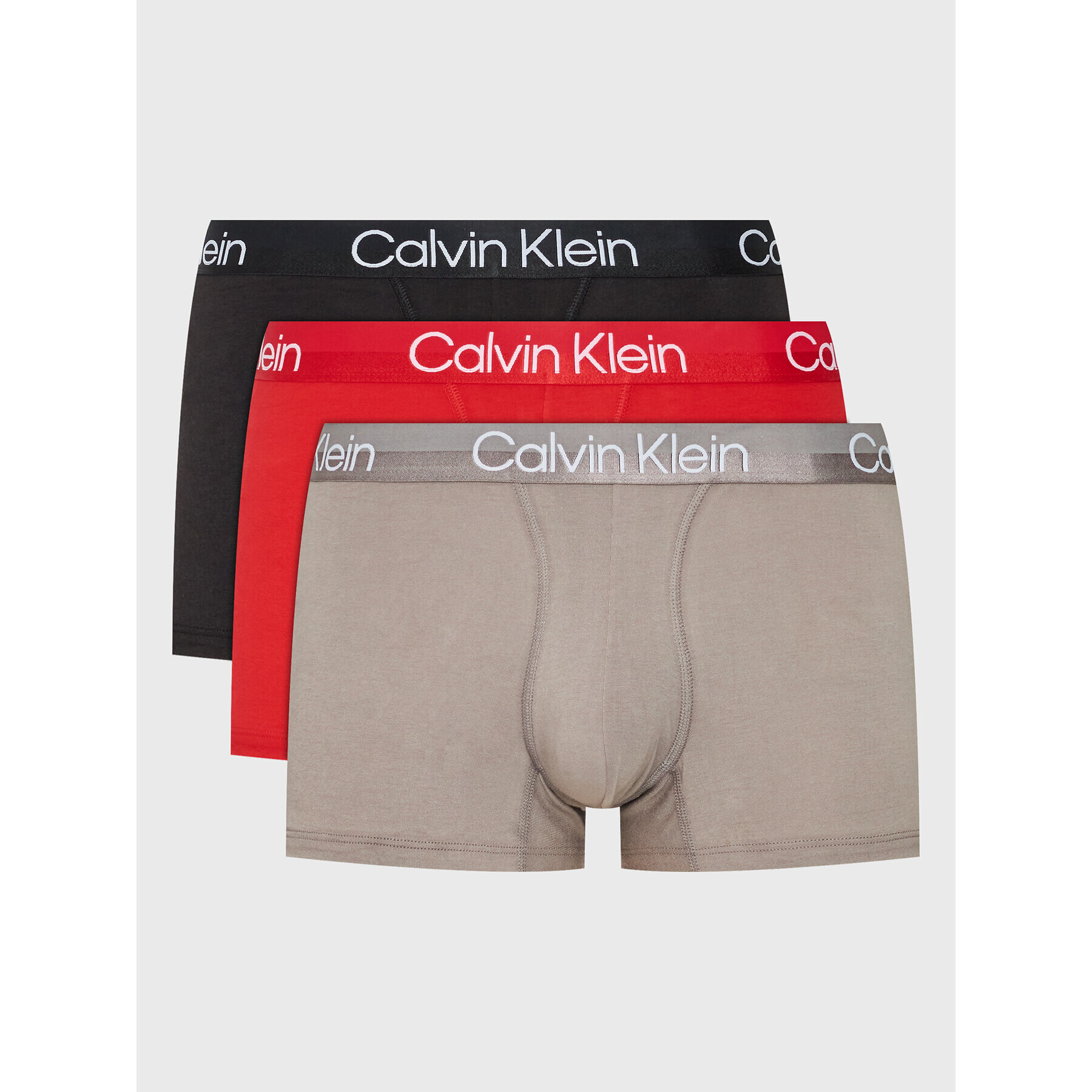 Calvin Klein Underwear Комплект 3 чифта боксерки 000NB2970A Цветен - Pepit.bg