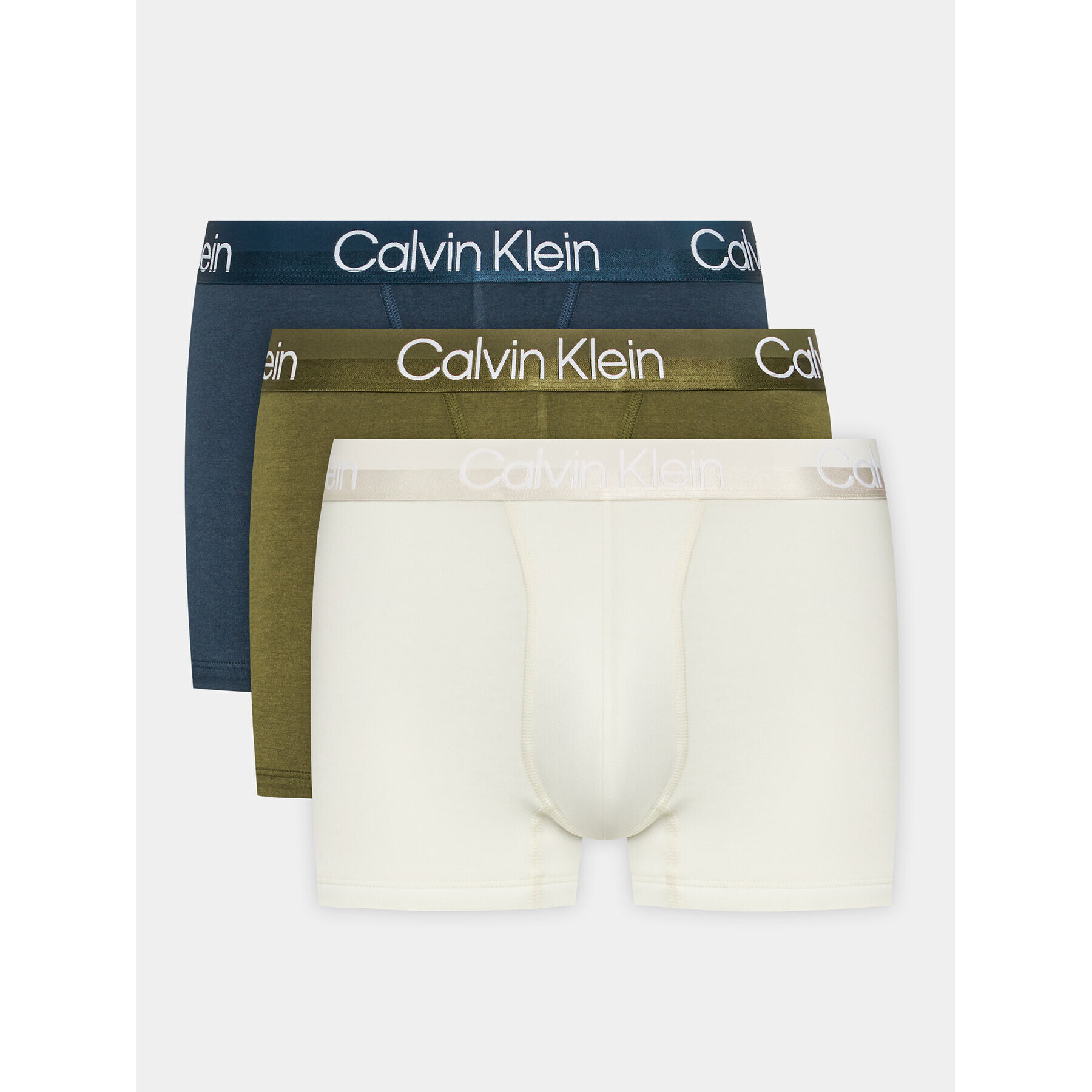 Calvin Klein Underwear Комплект 3 чифта боксерки 000NB2970A Цветен - Pepit.bg