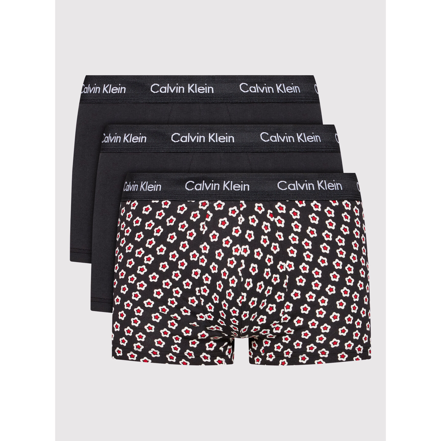 Calvin Klein Underwear Комплект 3 чифта боксерки 000NB3055A Черен - Pepit.bg