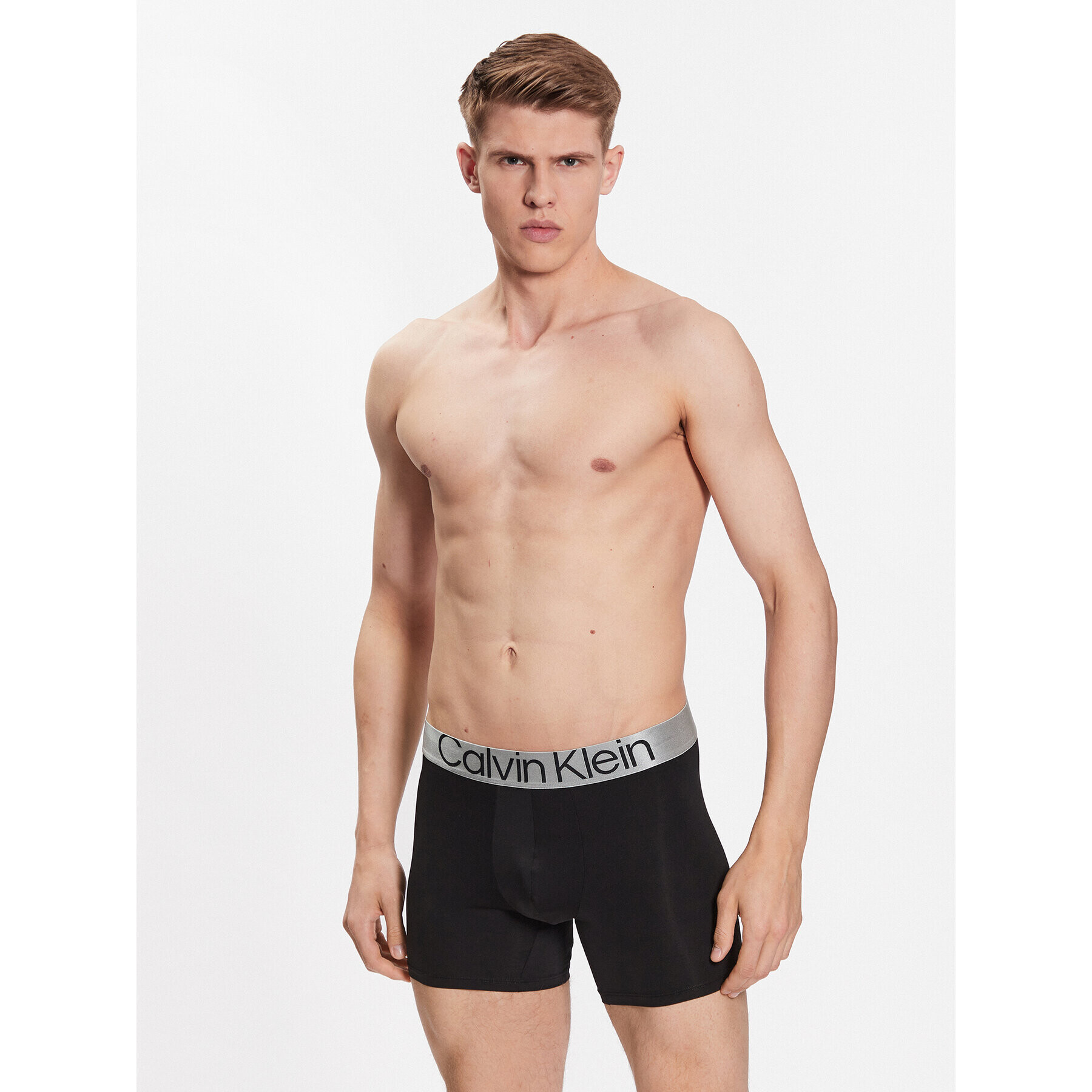 Calvin Klein Underwear Комплект 3 чифта боксерки 000NB3075A Черен - Pepit.bg