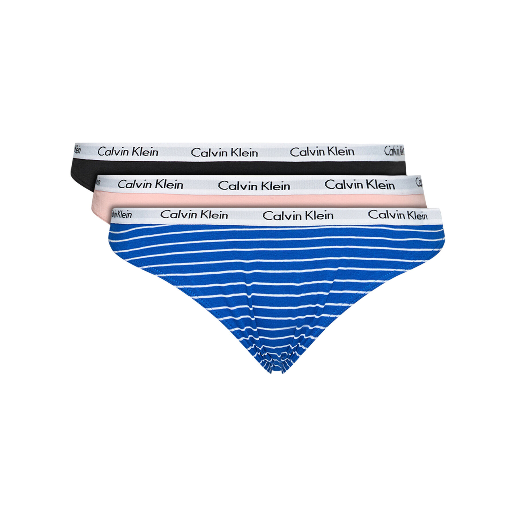 Calvin Klein Underwear Комплект 3 чифта класически бикини 000QD3588E Цветен - Pepit.bg