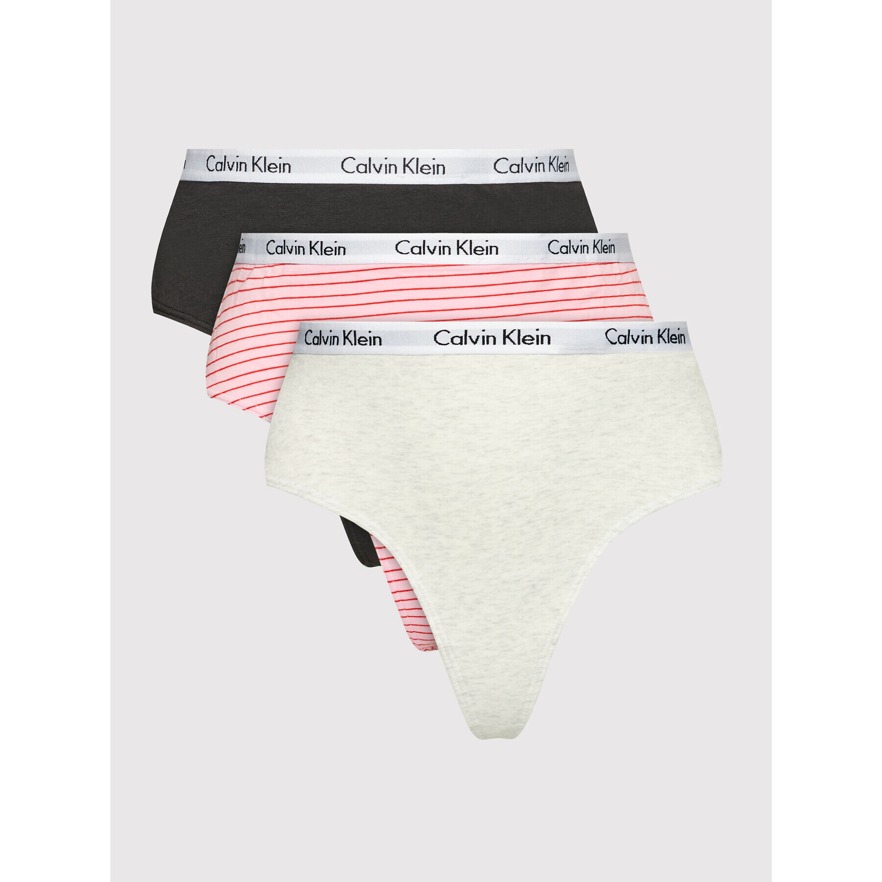 Calvin Klein Underwear Комплект 3 чифта прашки 000QD3800E Цветен - Pepit.bg