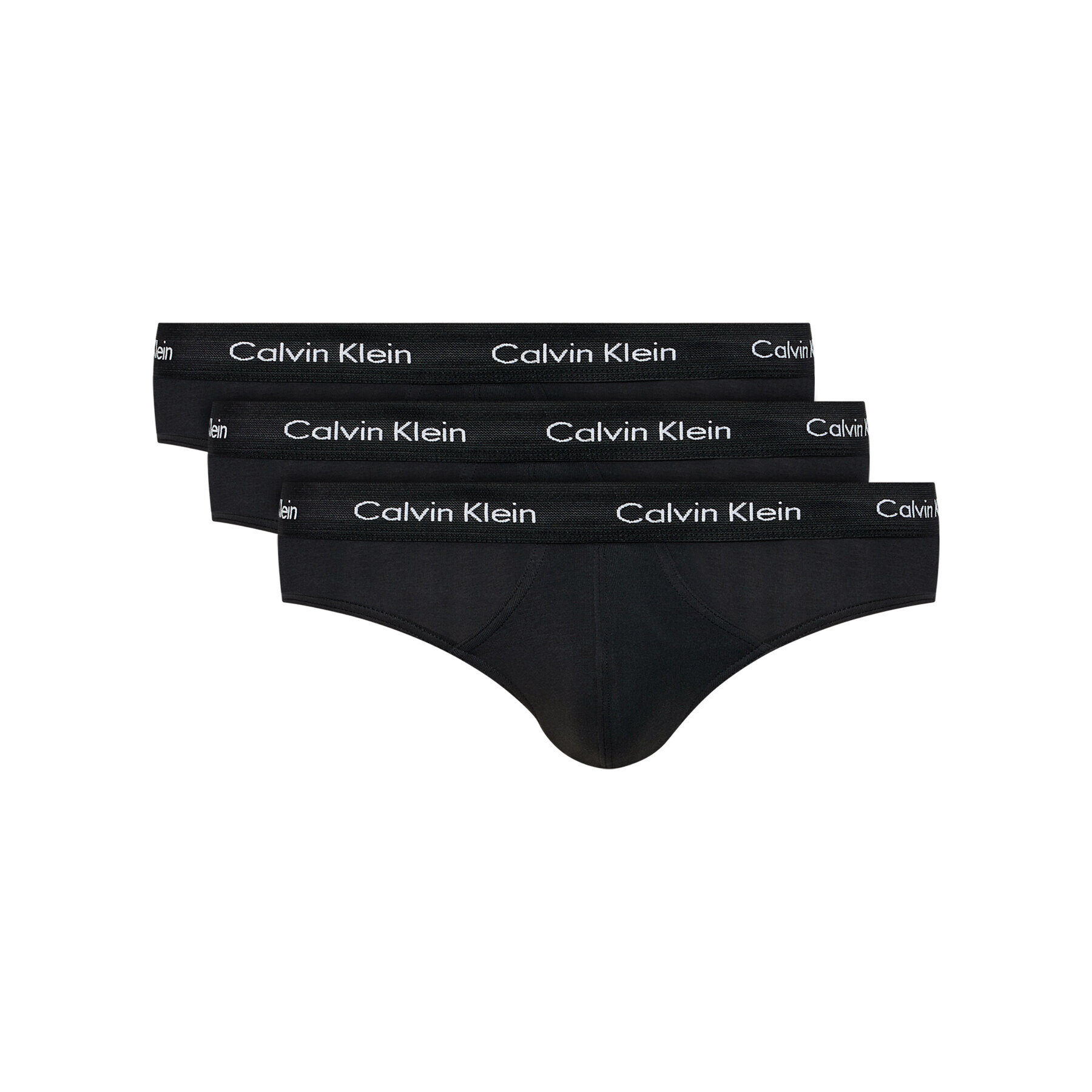 Calvin Klein Underwear Комплект 3 чифта слипове 0000U2661G Черен - Pepit.bg