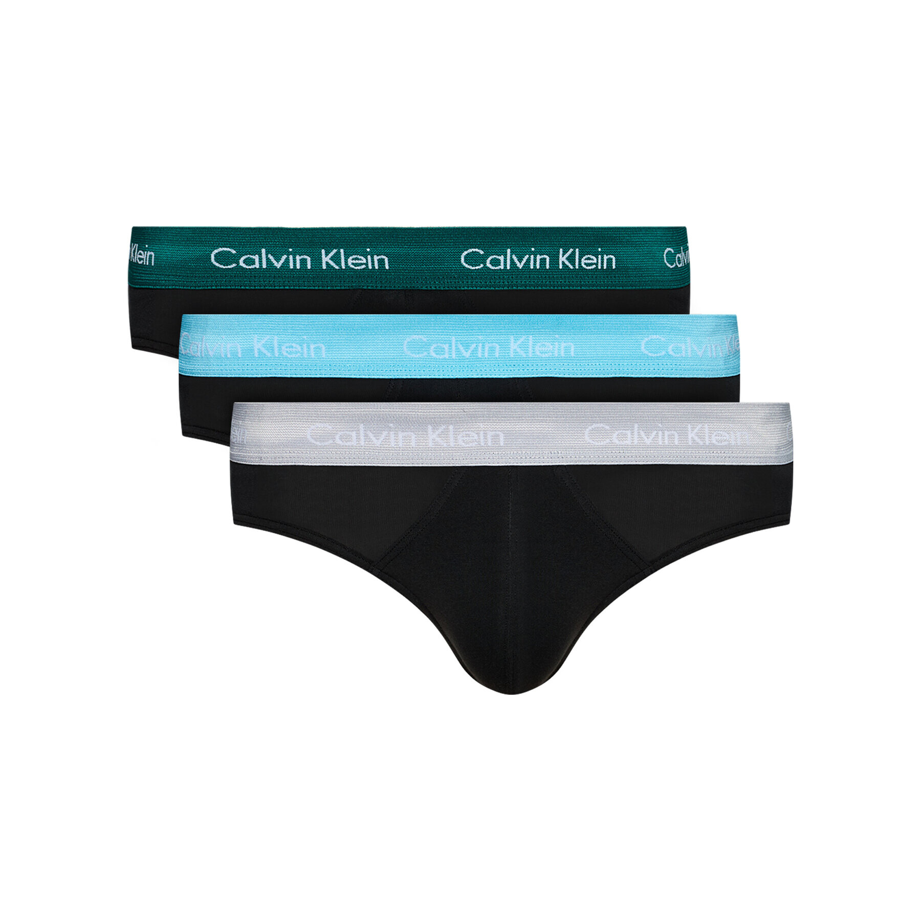 Calvin Klein Underwear Комплект 3 чифта слипове 0000U2661G Черен - Pepit.bg