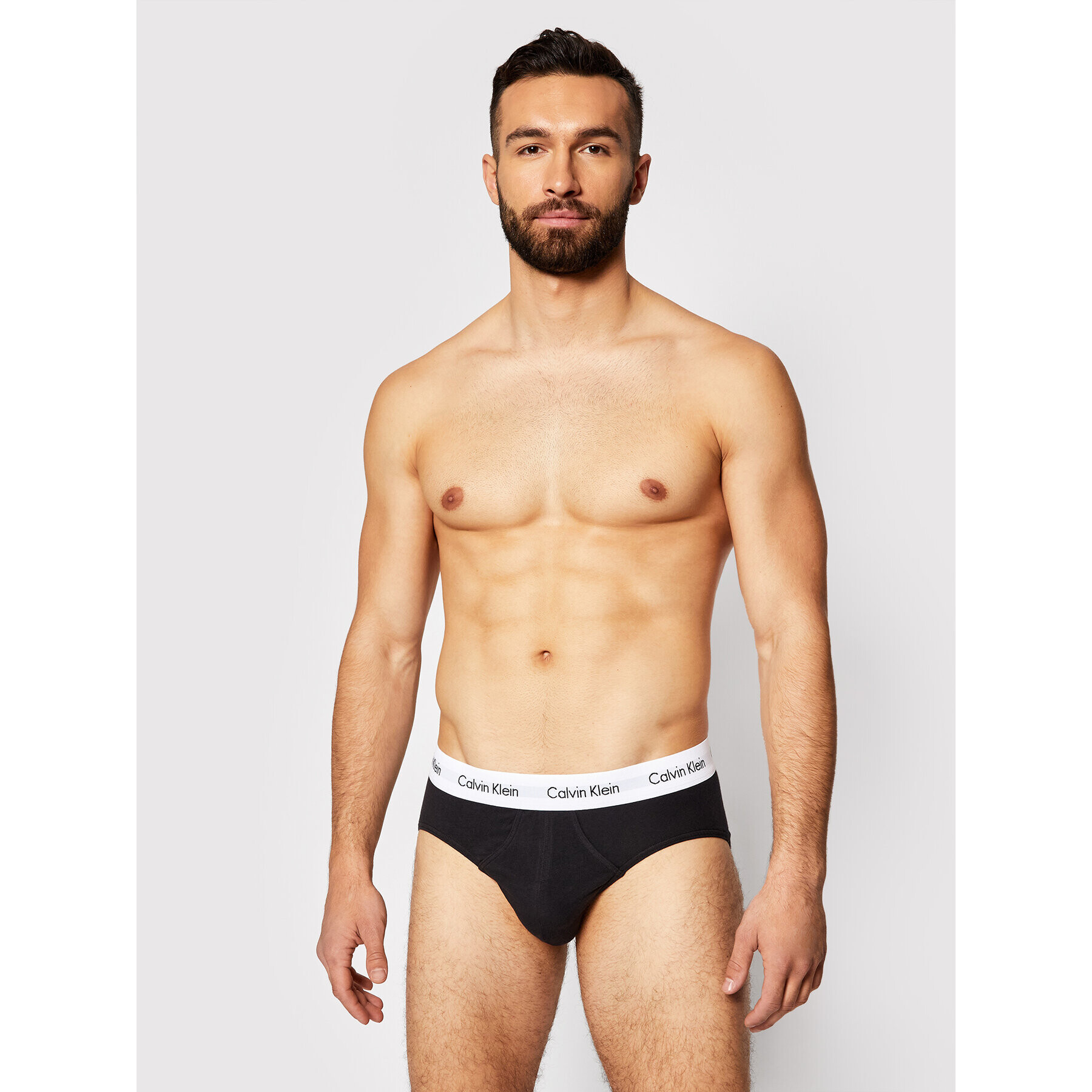 Calvin Klein Underwear Комплект 3 чифта слипове 0000U2661G Черен - Pepit.bg