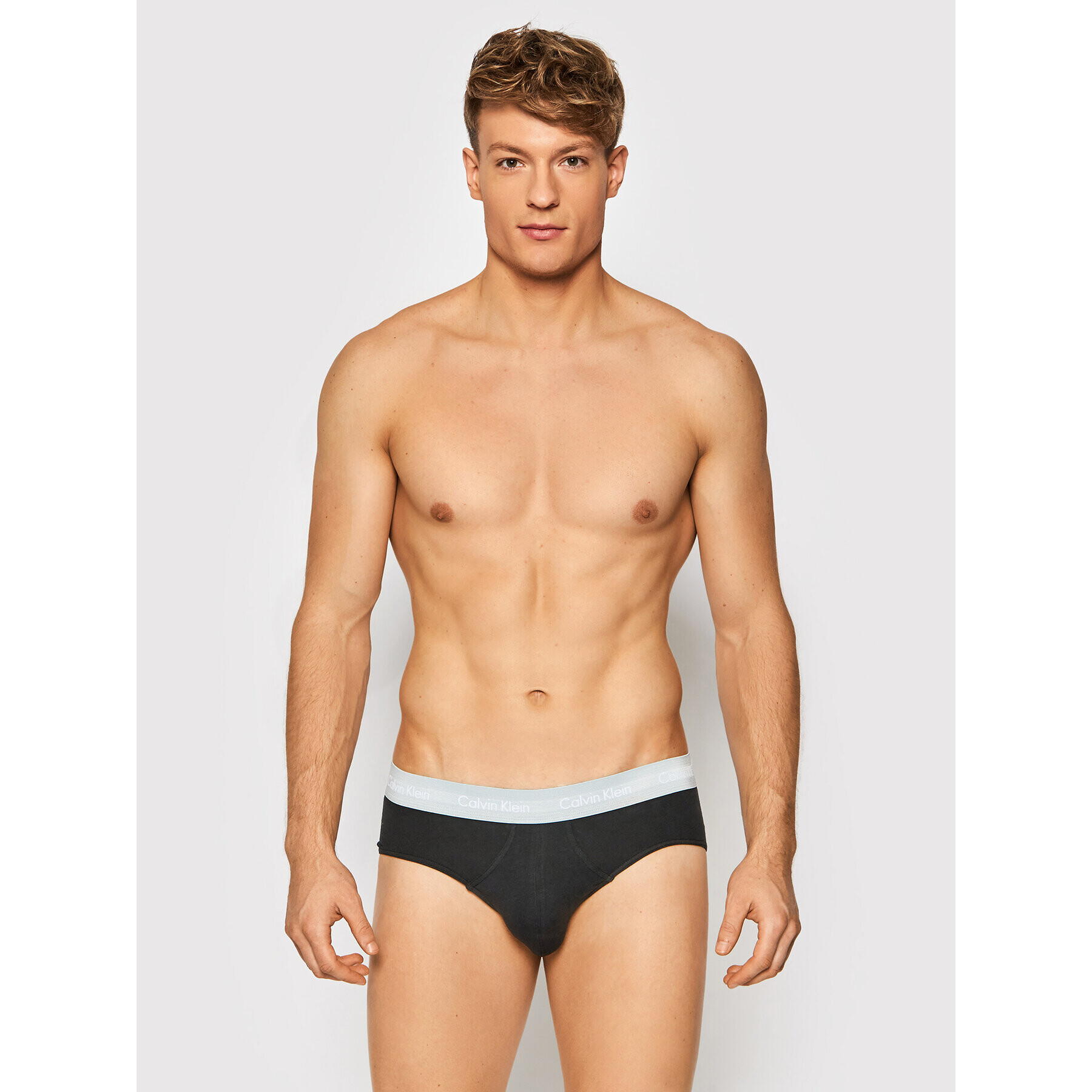 Calvin Klein Underwear Комплект 3 чифта слипове 0000U2661G Черен - Pepit.bg